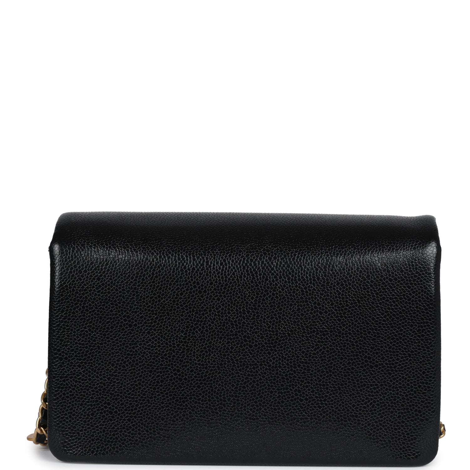 Chanel Flap Black Shiny Flap Bag - Rovelle Bags