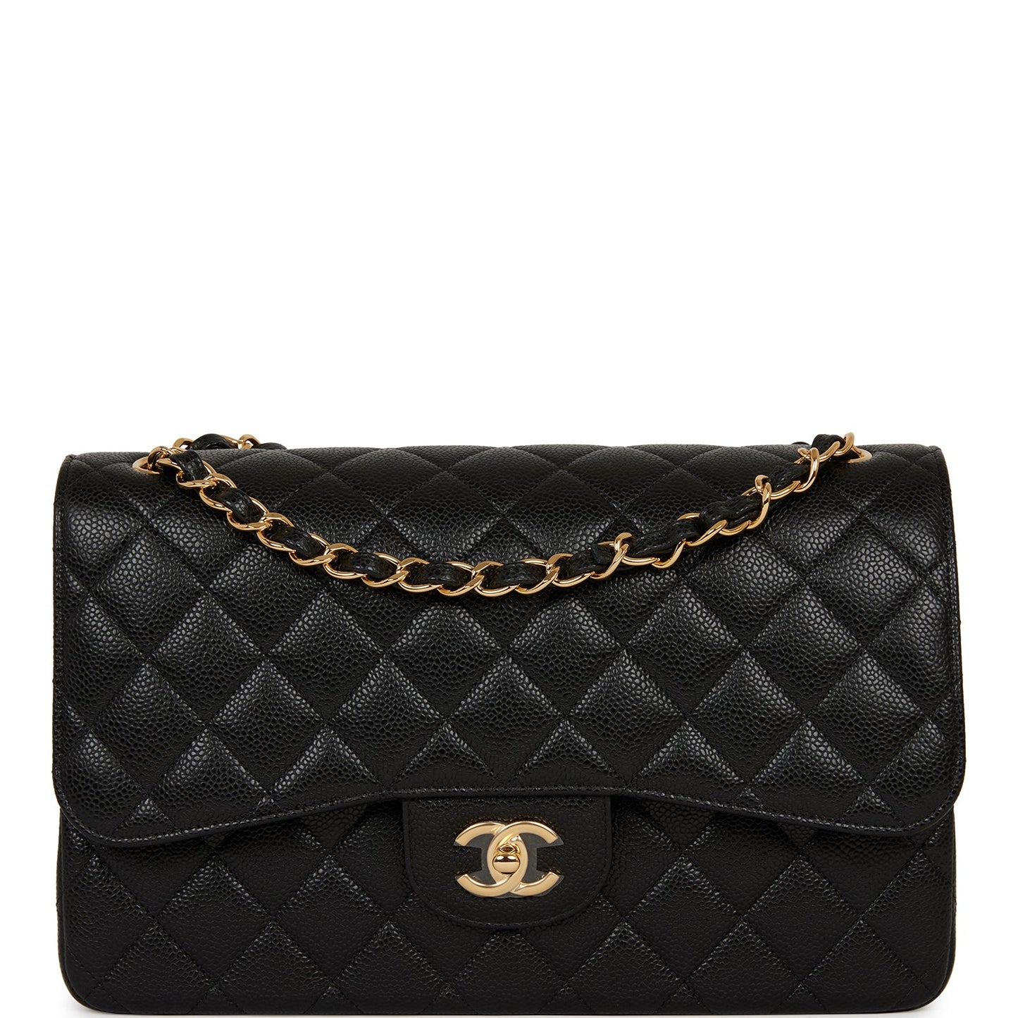 Chanel Pst Caviar Black Tote Bag Style 13