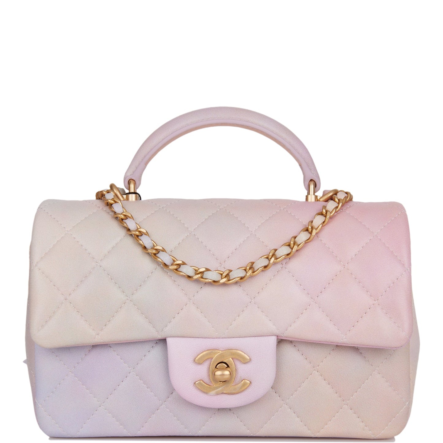 Chanel Lambskin Gold Shoulder Bag Style 9