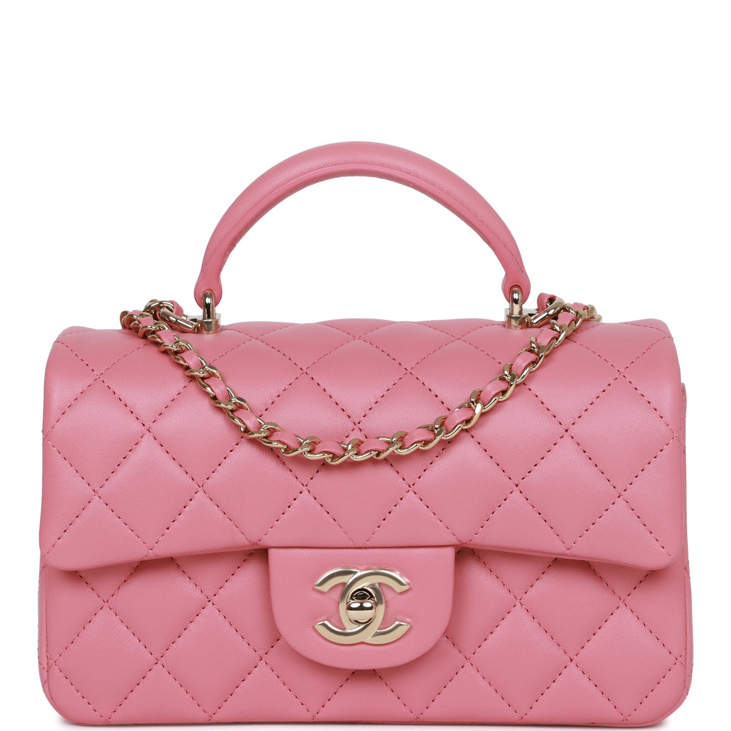 Chanel Lambskin Gold Shoulder Bag Style 5