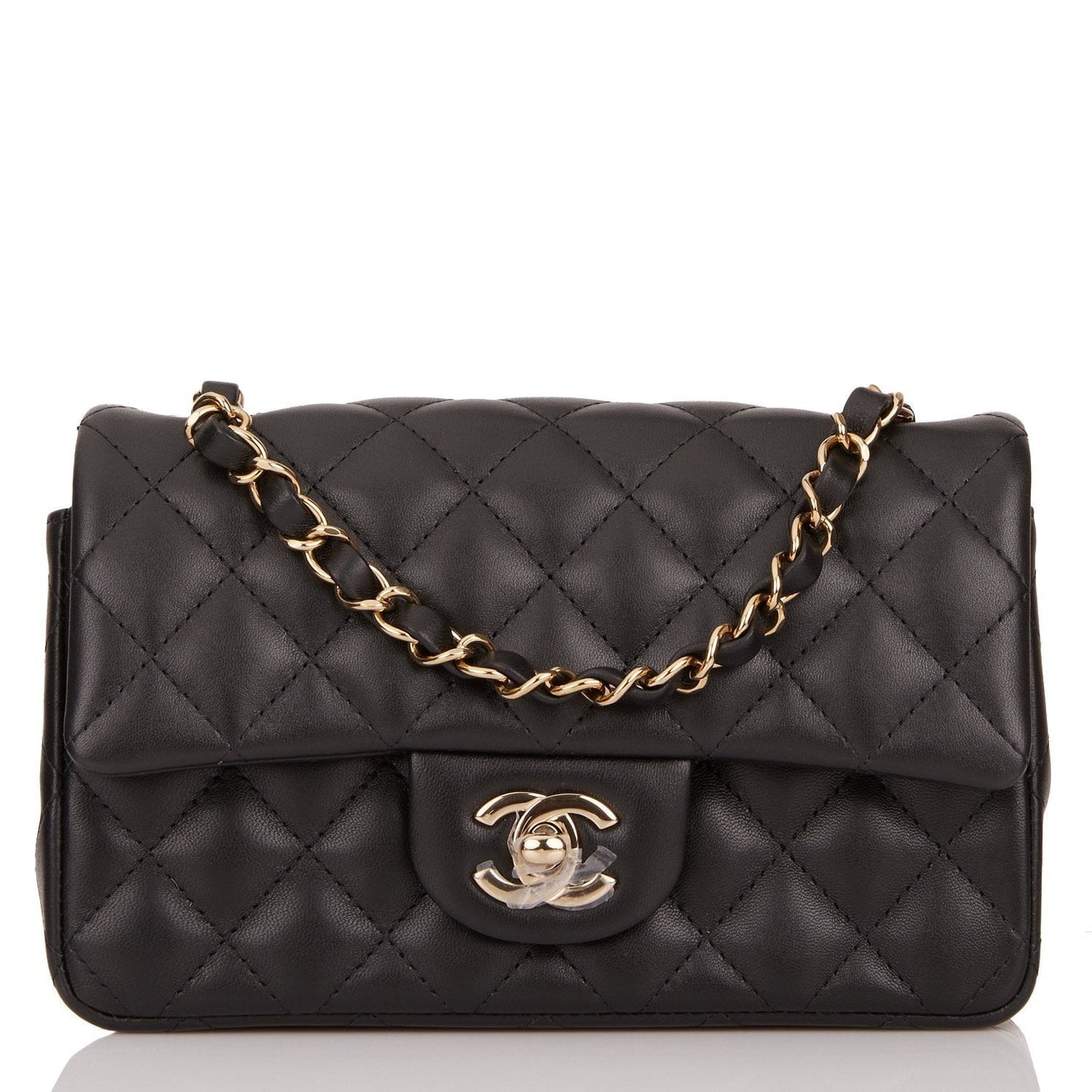 Chanel Lambskin Black Shoulder Bag Style 13