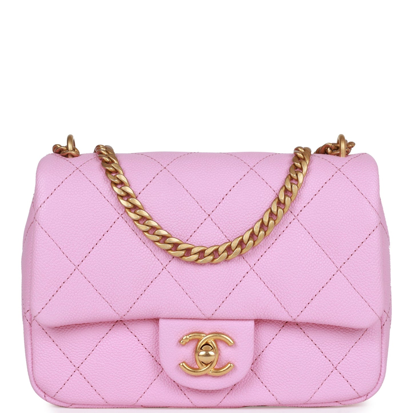 Chanel Sweetheart Mini Square Flap Flap Bag - Rovelle Bags