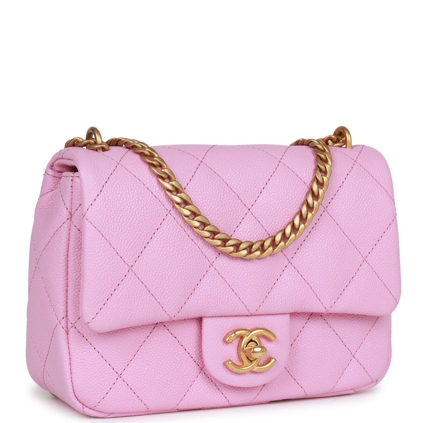Chanel Sweetheart Mini Square Flap Flap Bag - Rovelle Bags