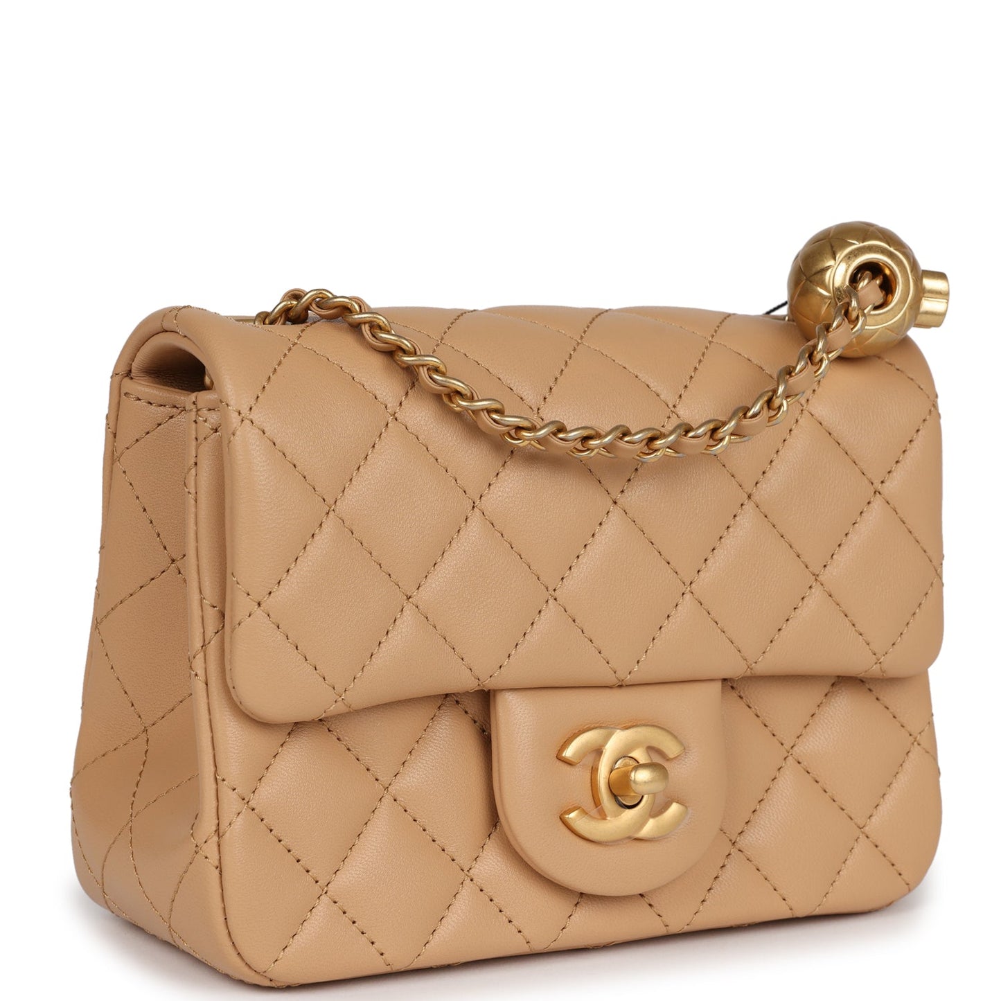 Chanel Pearl Crush Square Crossbody Bag - Rovelle Bags