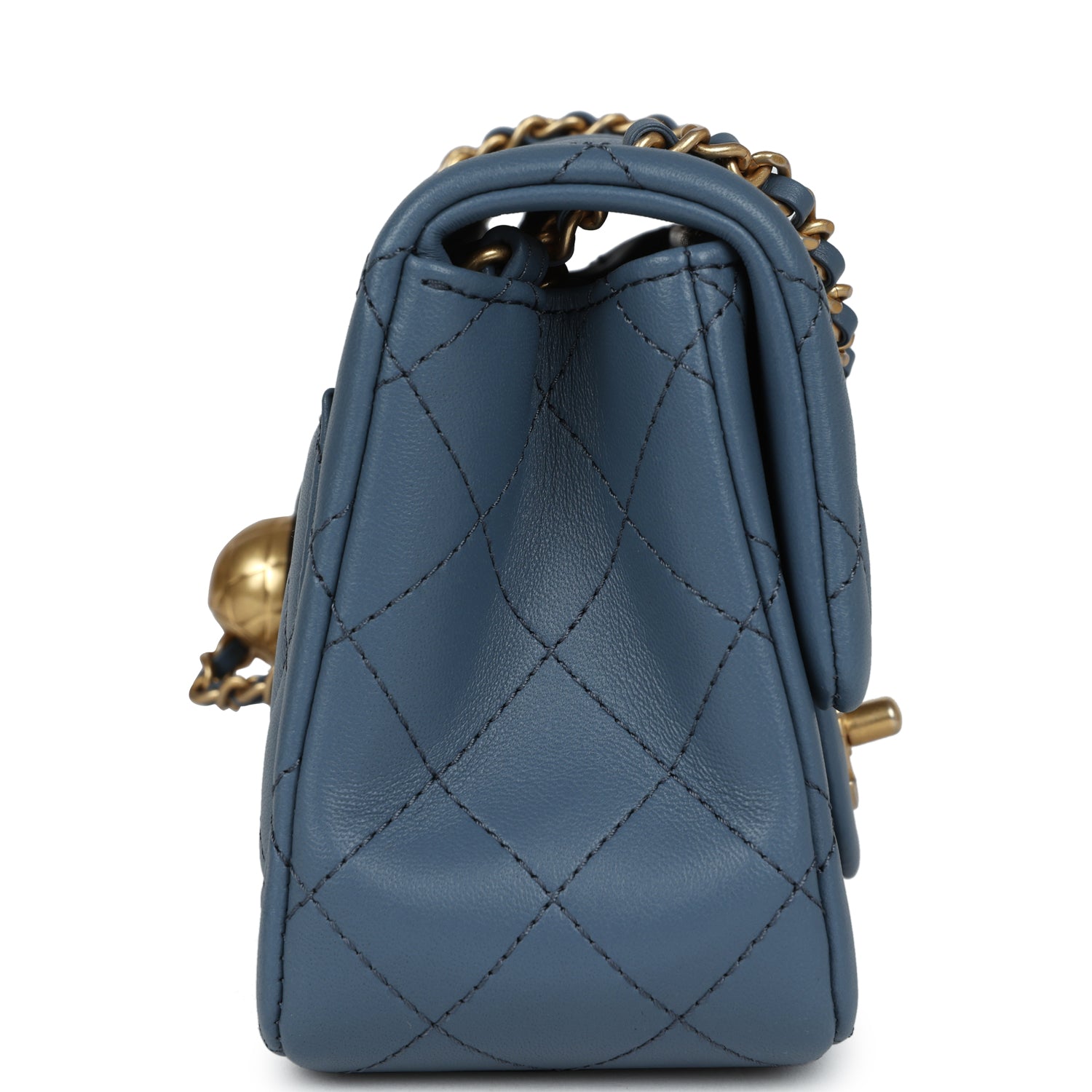 Chanel Pearl Crush Square Flap Bag - Rovelle Bags
