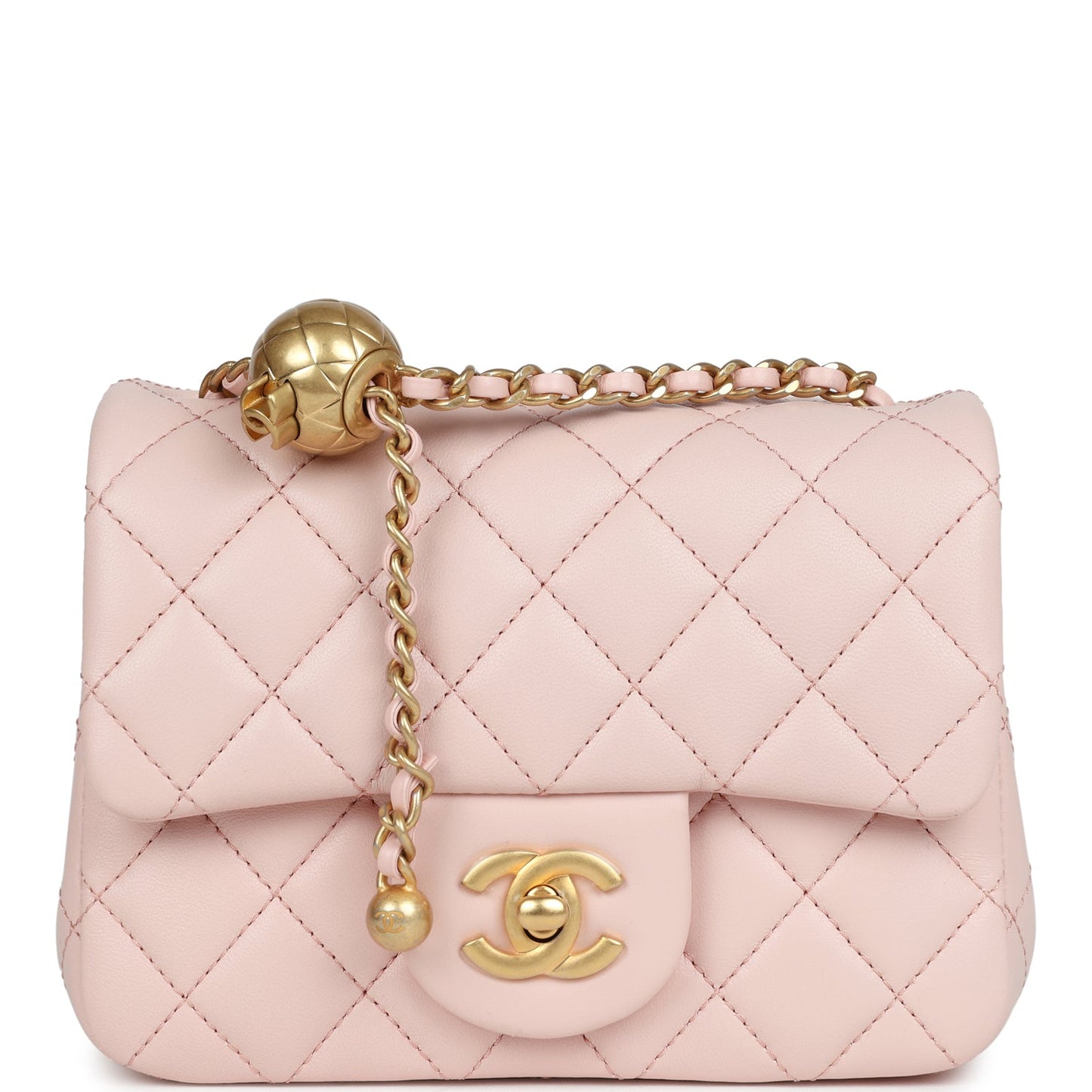 Chanel Pearl Crush Square Flap Bag - Rovelle Bags