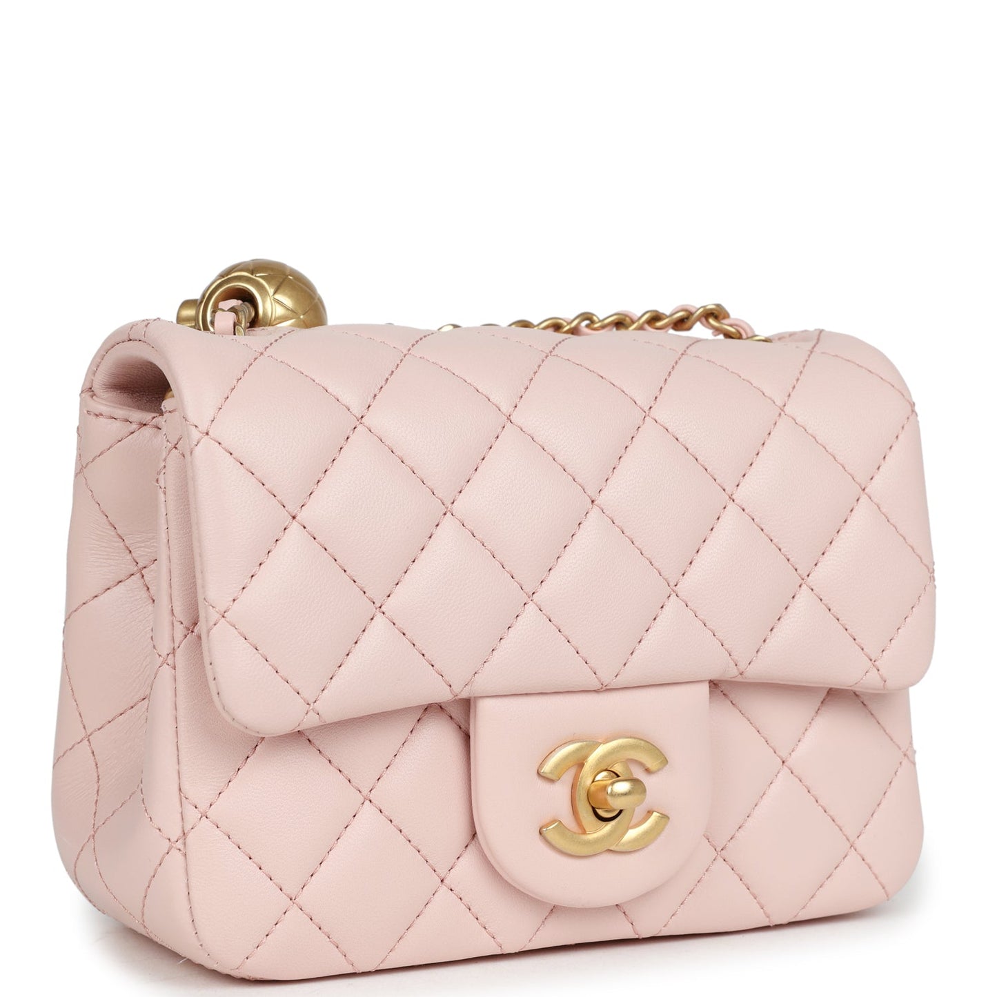 Chanel Pearl Crush Square Flap Bag - Rovelle Bags
