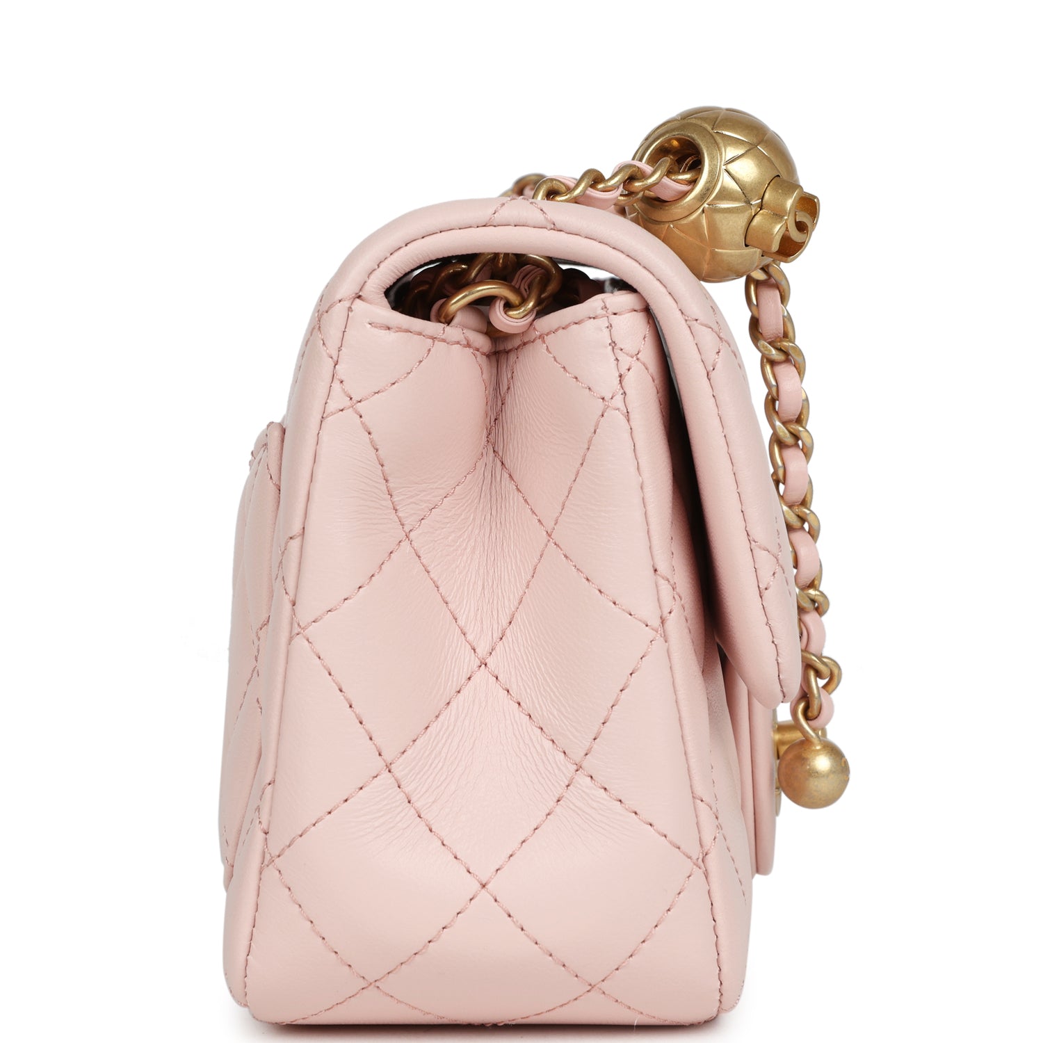 Chanel Pearl Crush Square Flap Bag - Rovelle Bags
