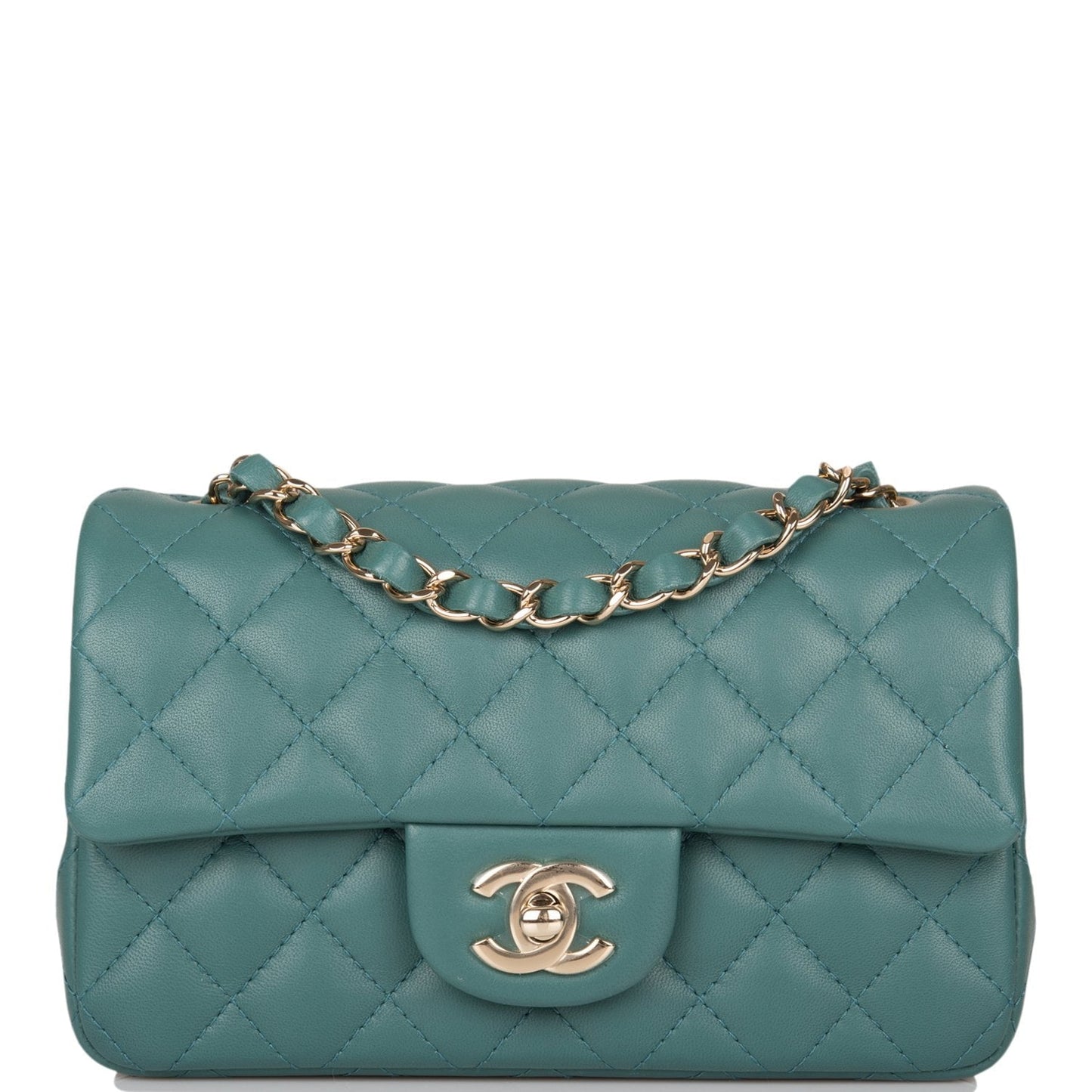 Chanel Lambskin Gold Shoulder Bag Style 16