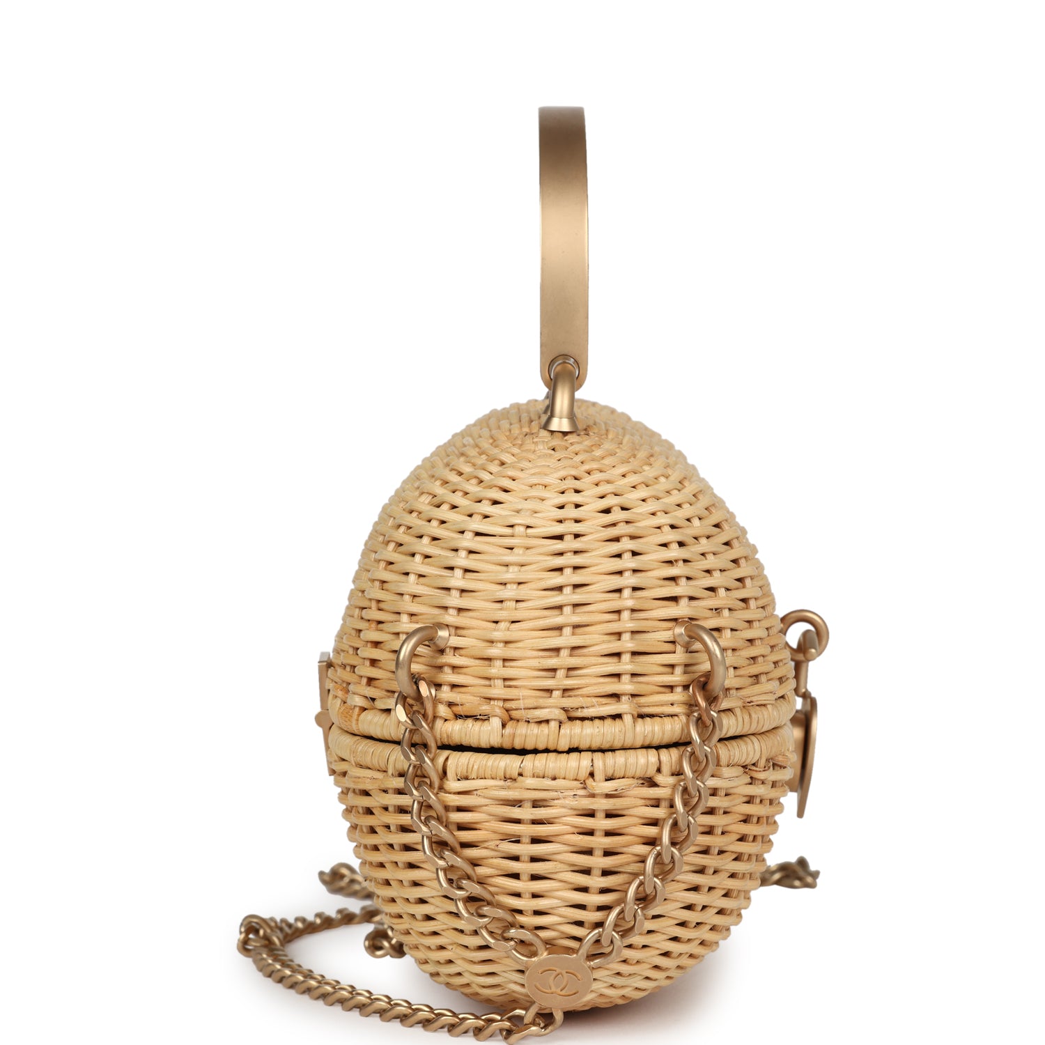 Chanel Heart Lock Basket Handbag - Rovelle Bags