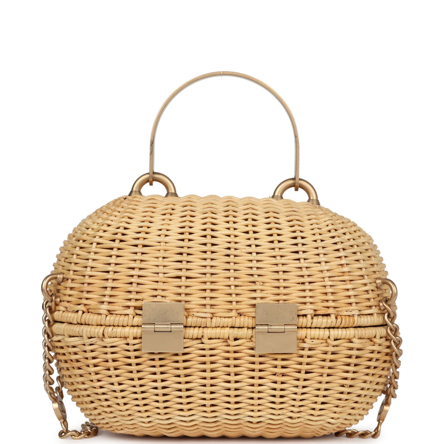 Chanel Heart Lock Basket Handbag - Rovelle Bags