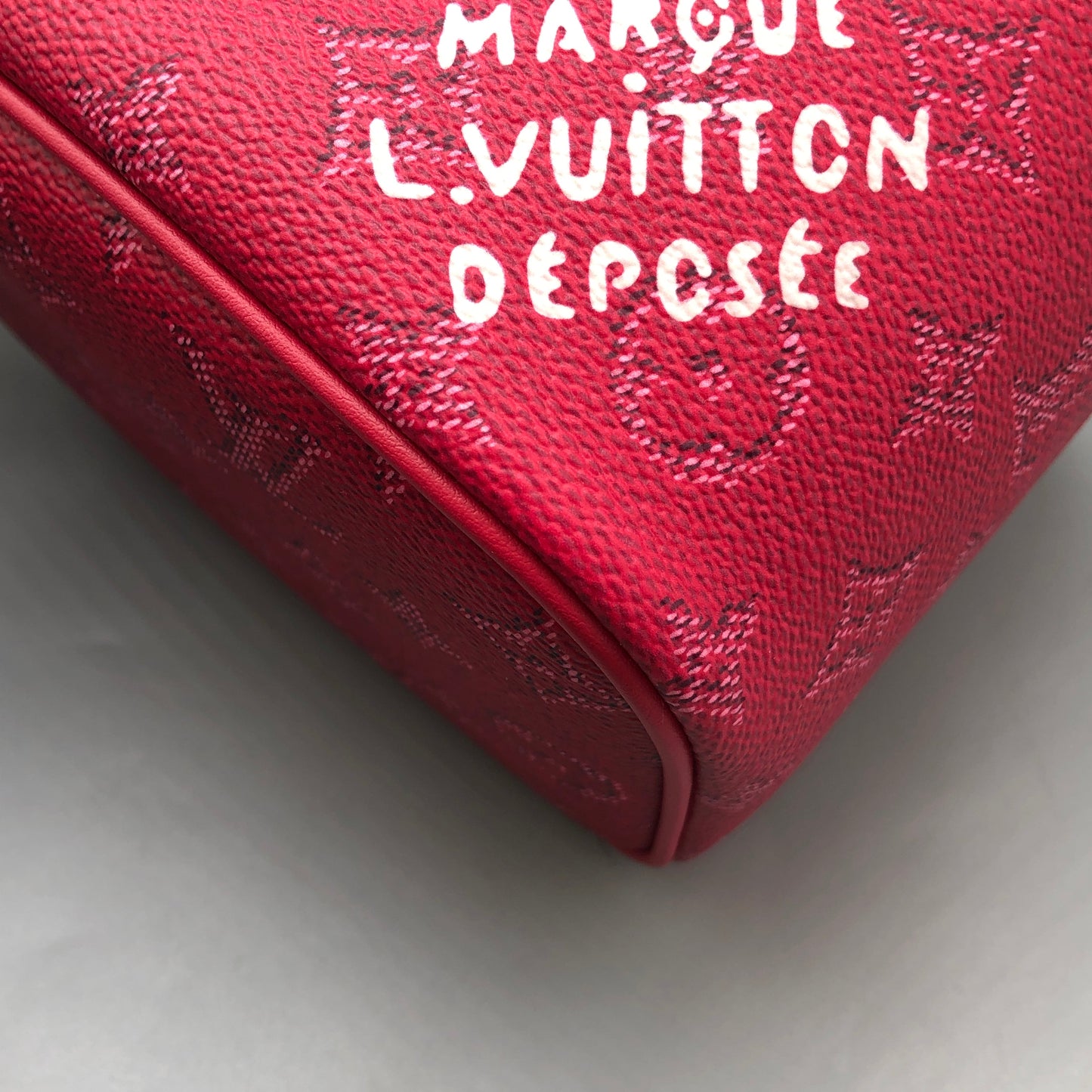 Louis Vuitton Nice Mini Monogram Empreinte Pink Vanity Case Bag