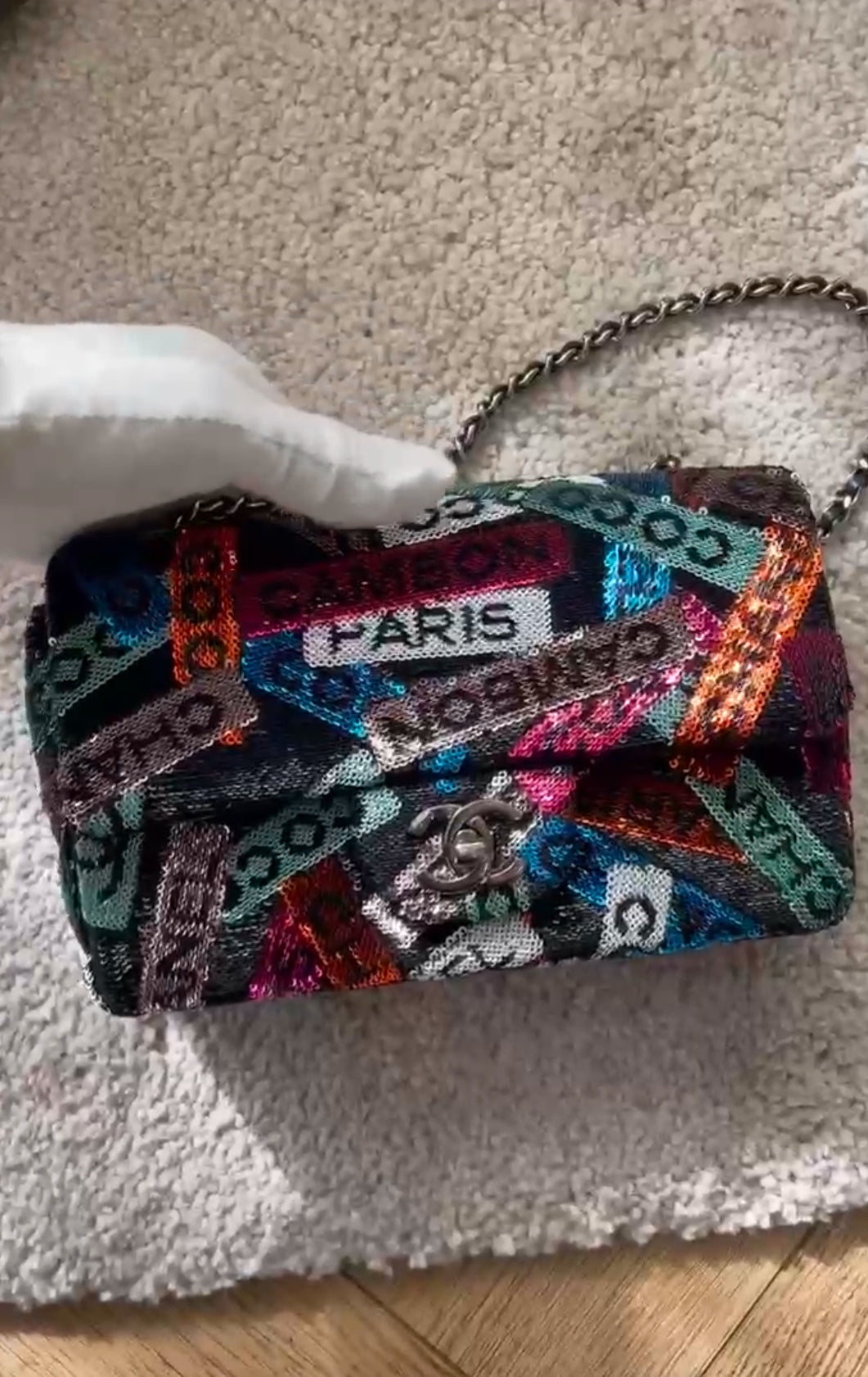 Chanel Mini Flap Leather Shoulder Bag