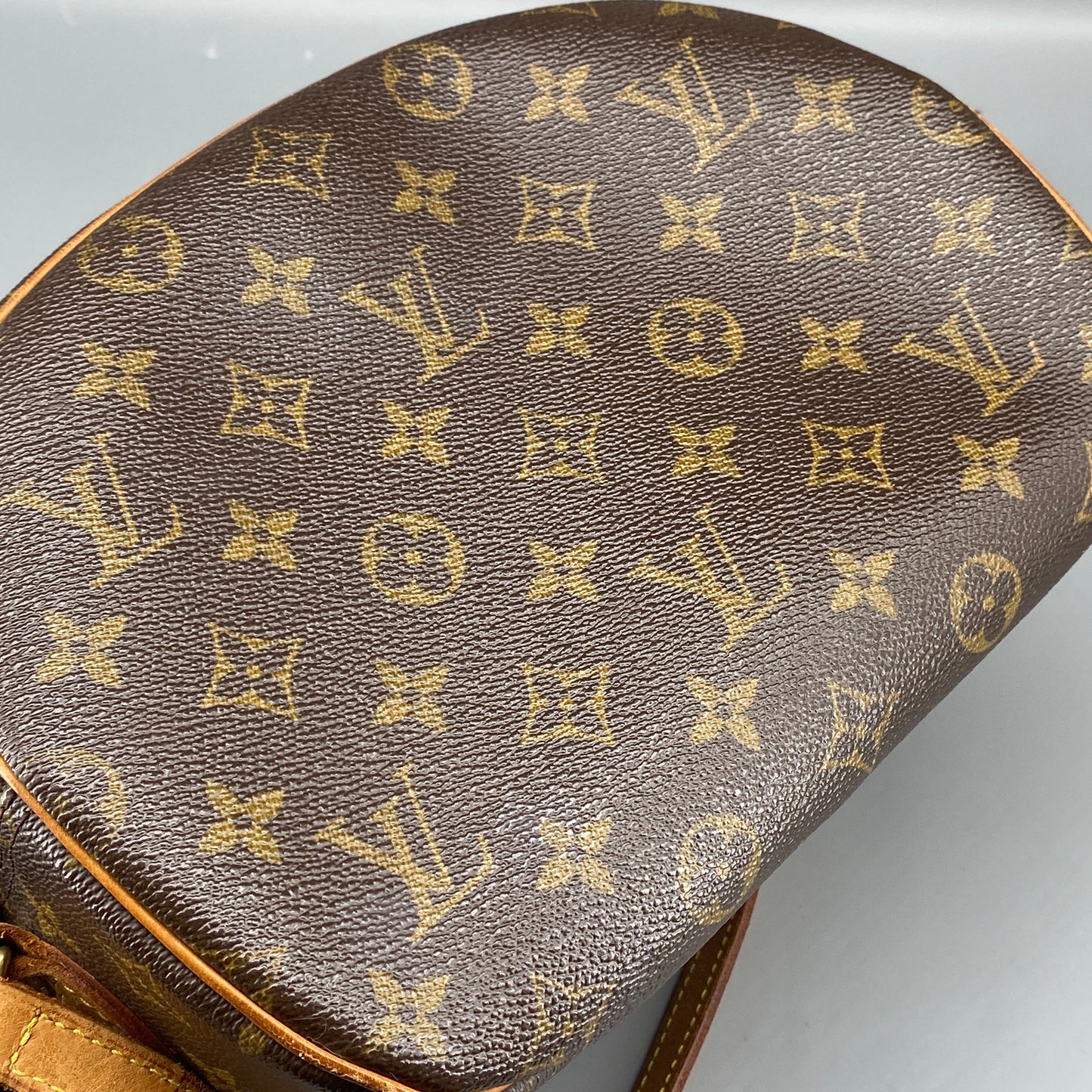 Louis Vuitton Monogram Brown Oval Crossbody Shoulder Bag