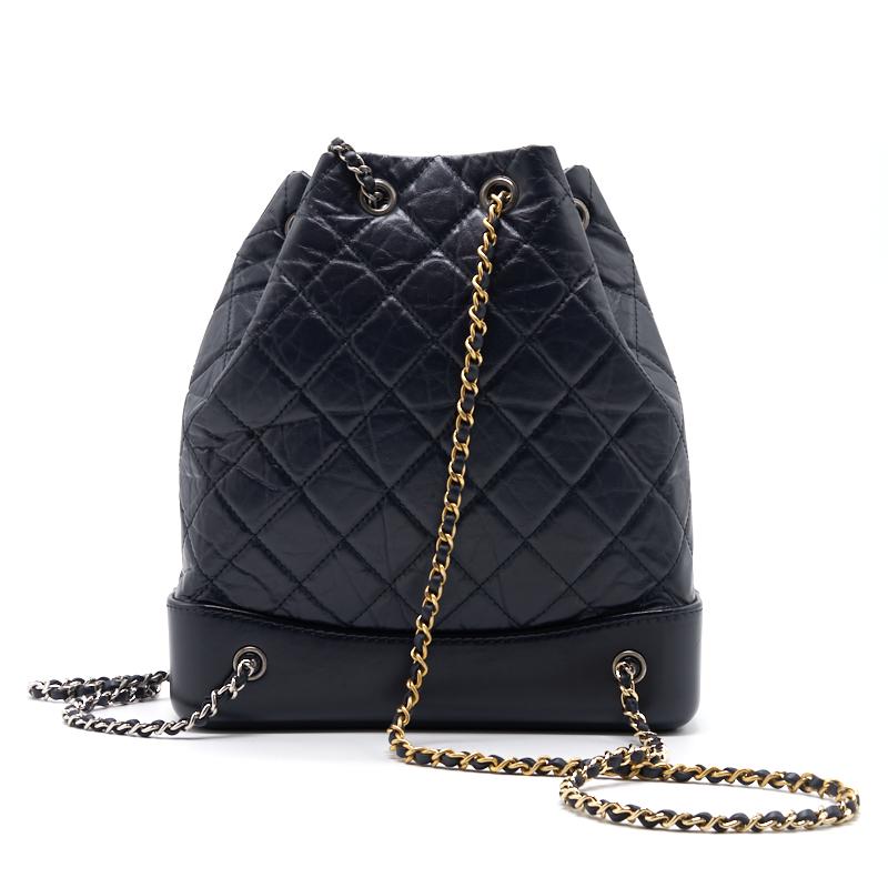 Chanel Chanel's Gabrielle Backpack in Dark Backpack - Rovelle Bags