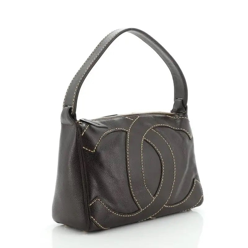 Chanel CC CAVIAR STITCH Shoulder Bag - Rovelle Bags