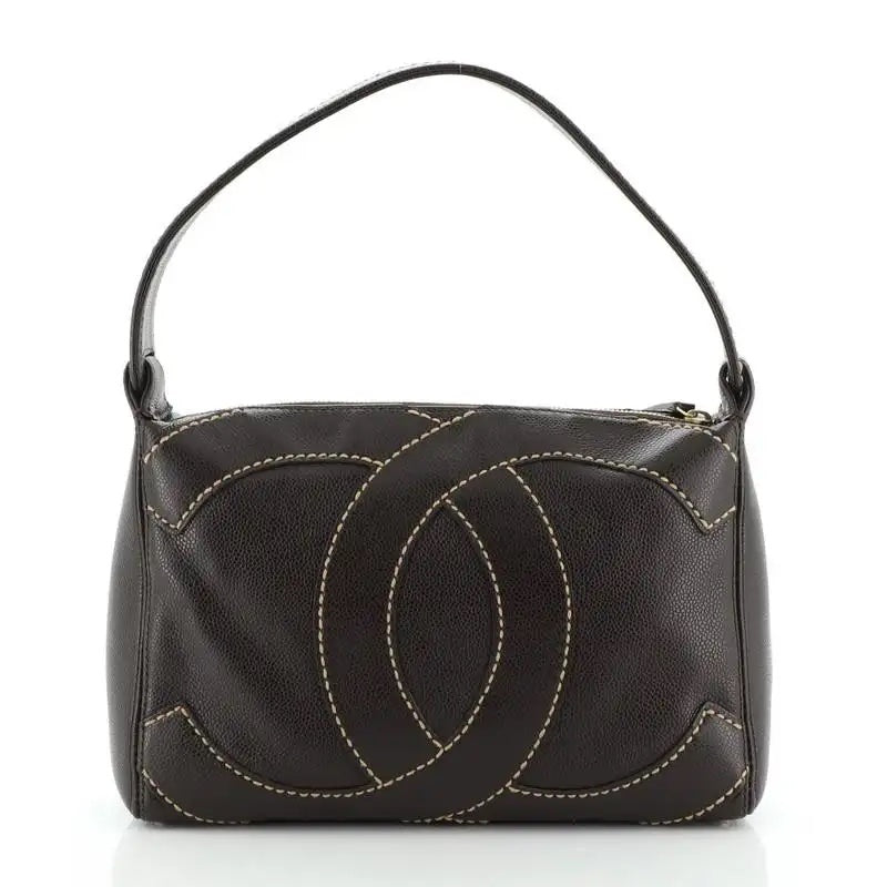 Chanel CC CAVIAR STITCH Shoulder Bag - Rovelle Bags