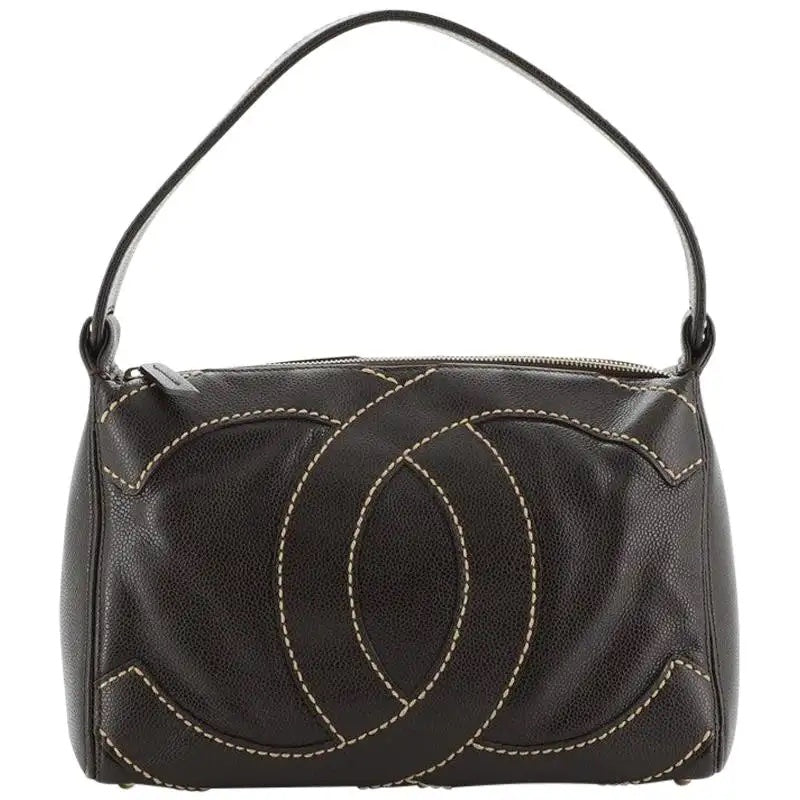 Chanel CC CAVIAR STITCH Shoulder Bag - Rovelle Bags