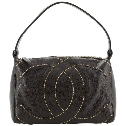 Chanel CC CAVIAR STITCH Shoulder Bag - Rovelle Bags