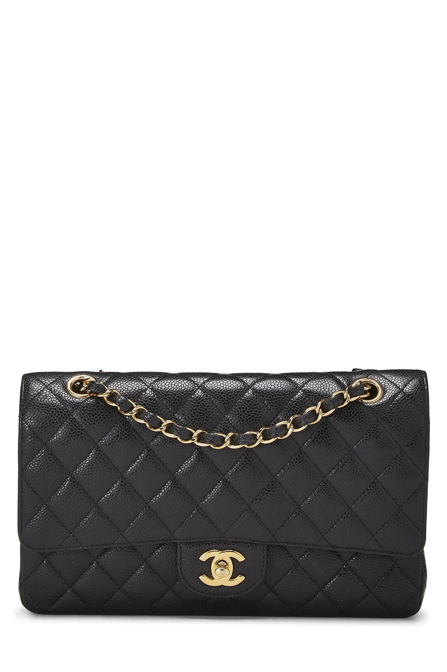 Chanel CAVIAR QUILTED CLASSIC Flap Bag - Rovelle Bags