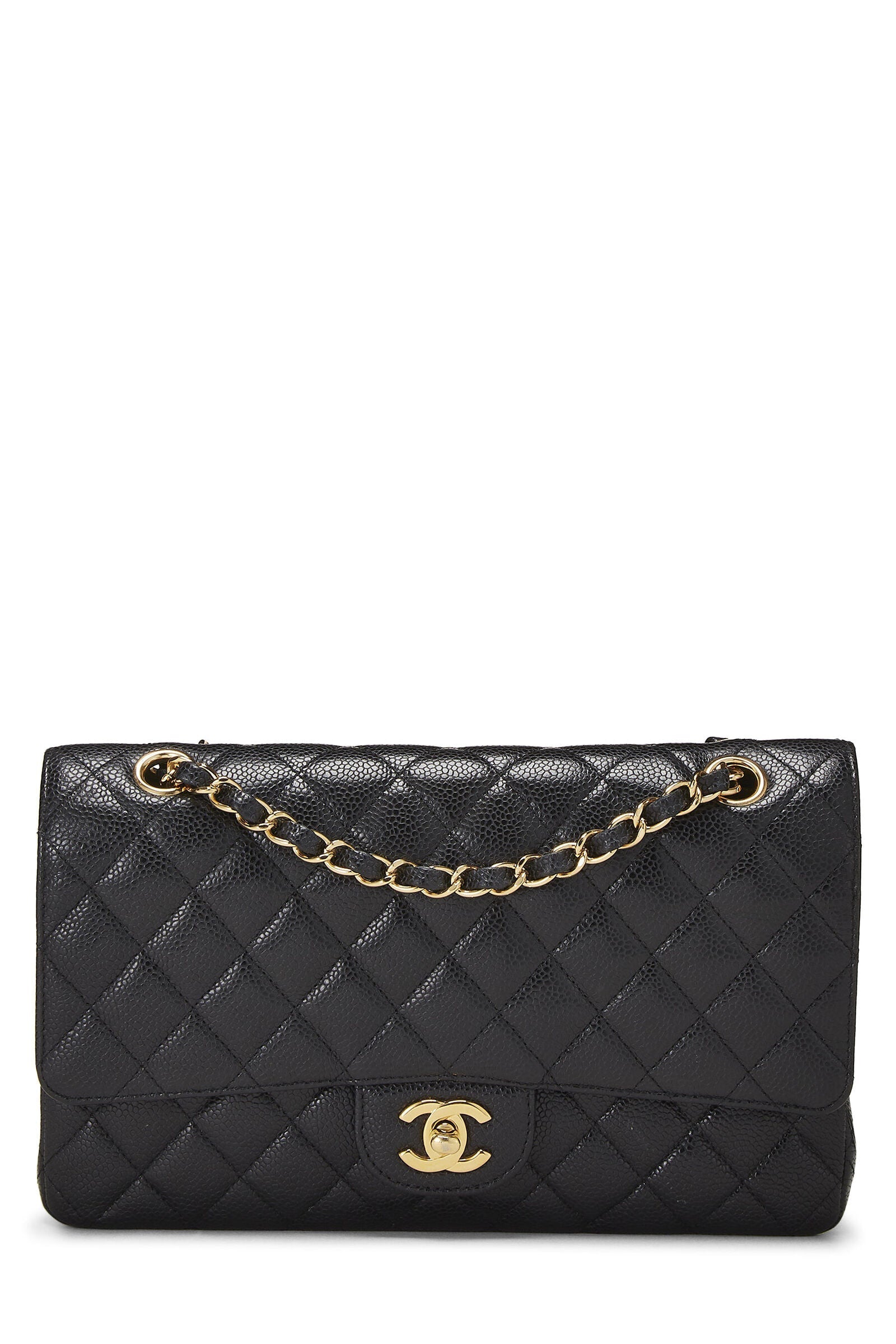 Chanel CAVIAR QUILTED CLASSIC Flap Bag - Rovelle Bags