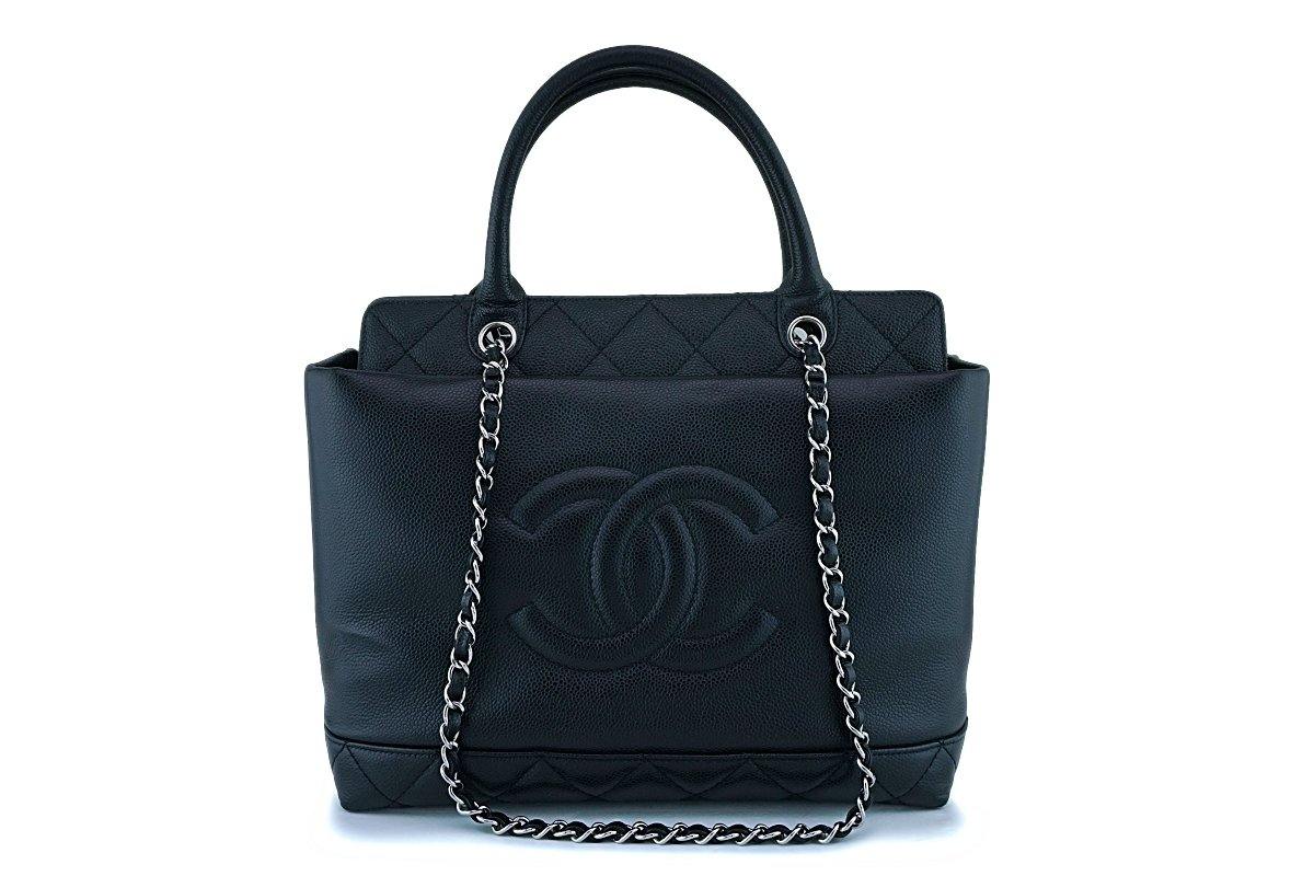 Chanel CC SOFT CAVIAR Tote Bag - Rovelle Bags