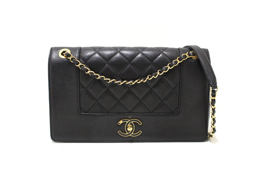Chanel CALFSKIN LEATHER MADEMOISELLE Flap Bag - Rovelle Bags