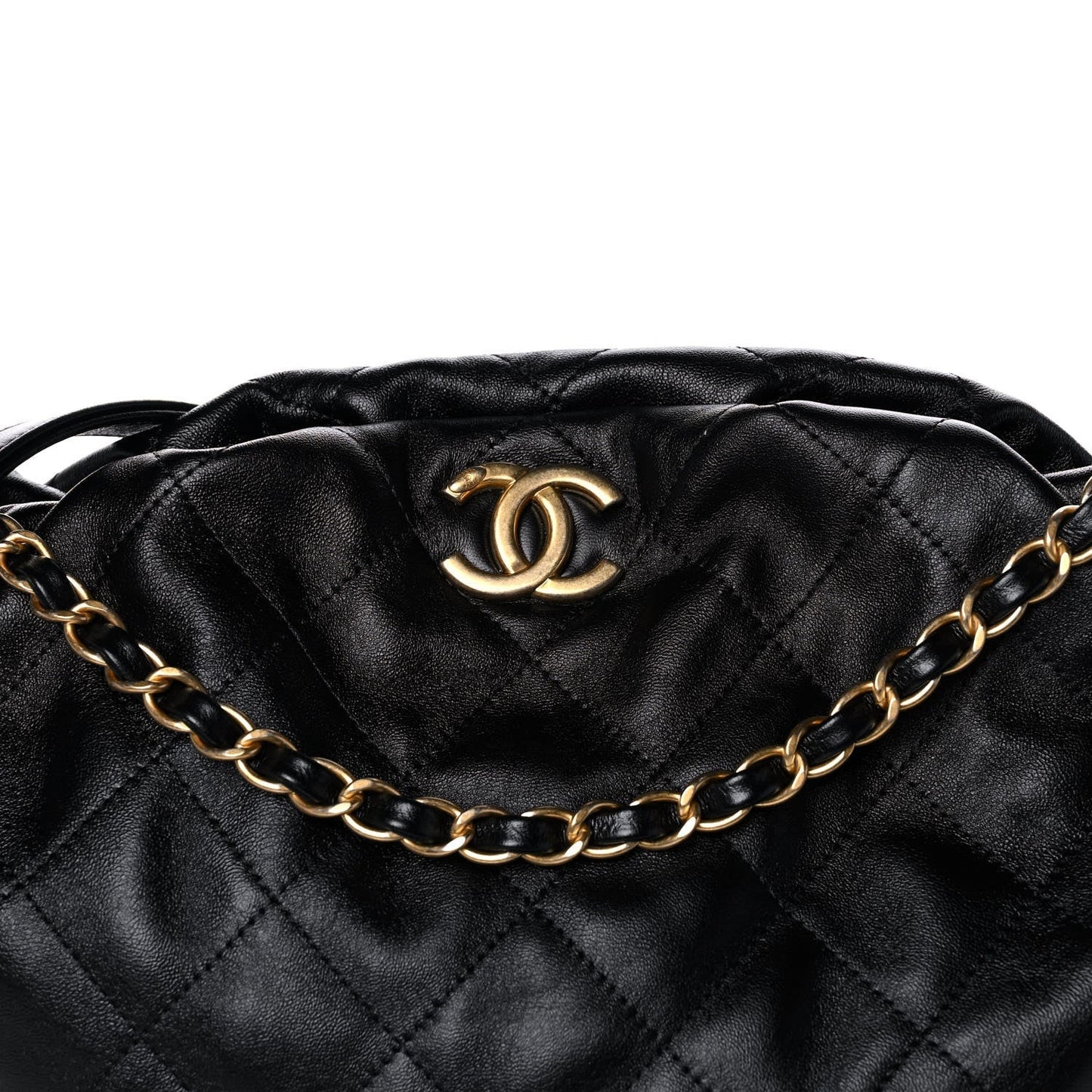 Chanel QUILTED CALFSKIN DOUBLE Hobo Bag - Rovelle Bags