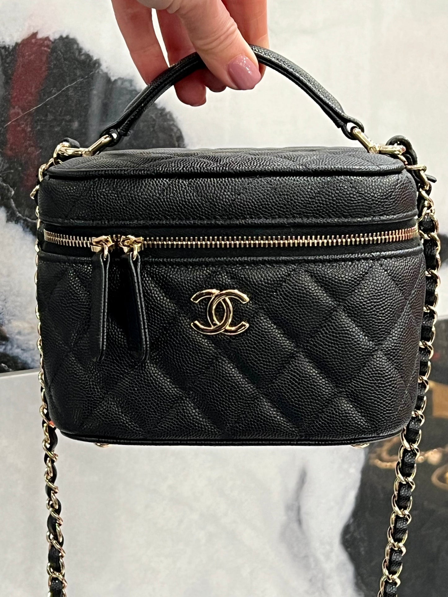 Chanel Vanity Shoulder Bag - Rovelle Bags