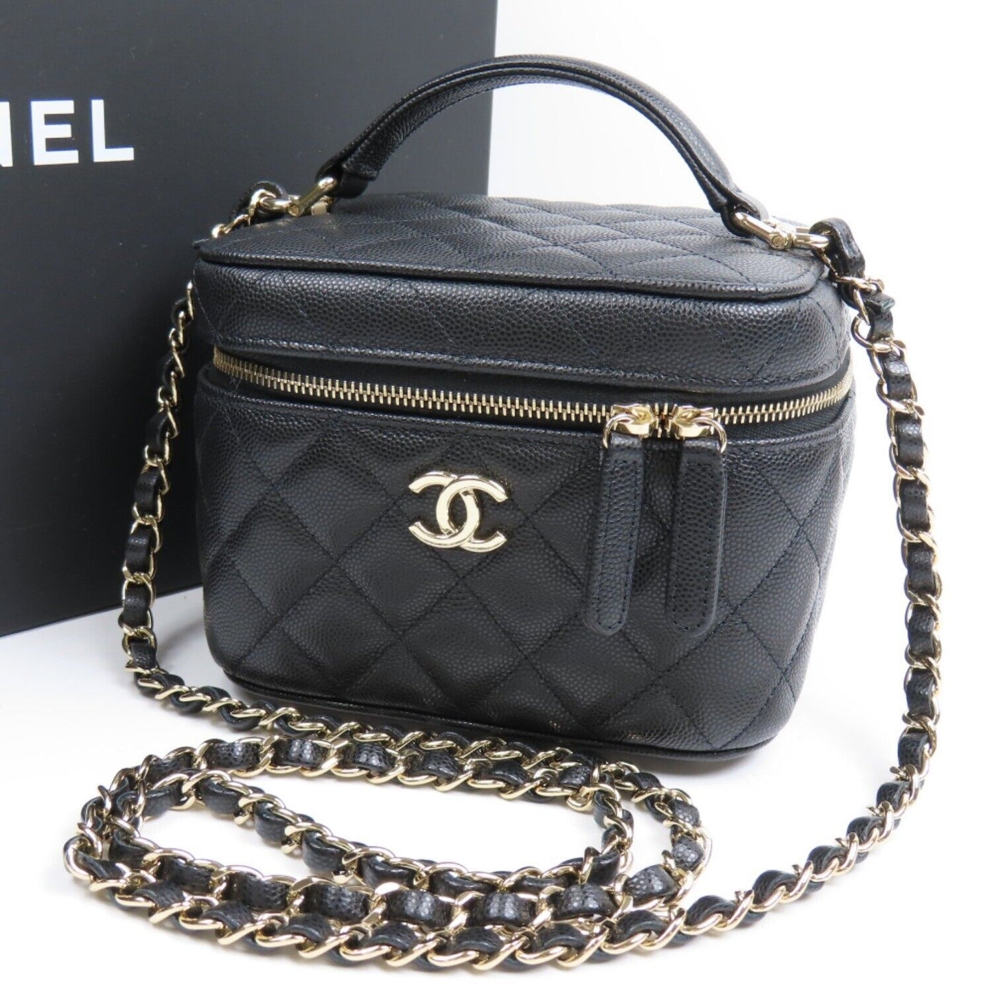 Chanel Vanity Shoulder Bag - Rovelle Bags