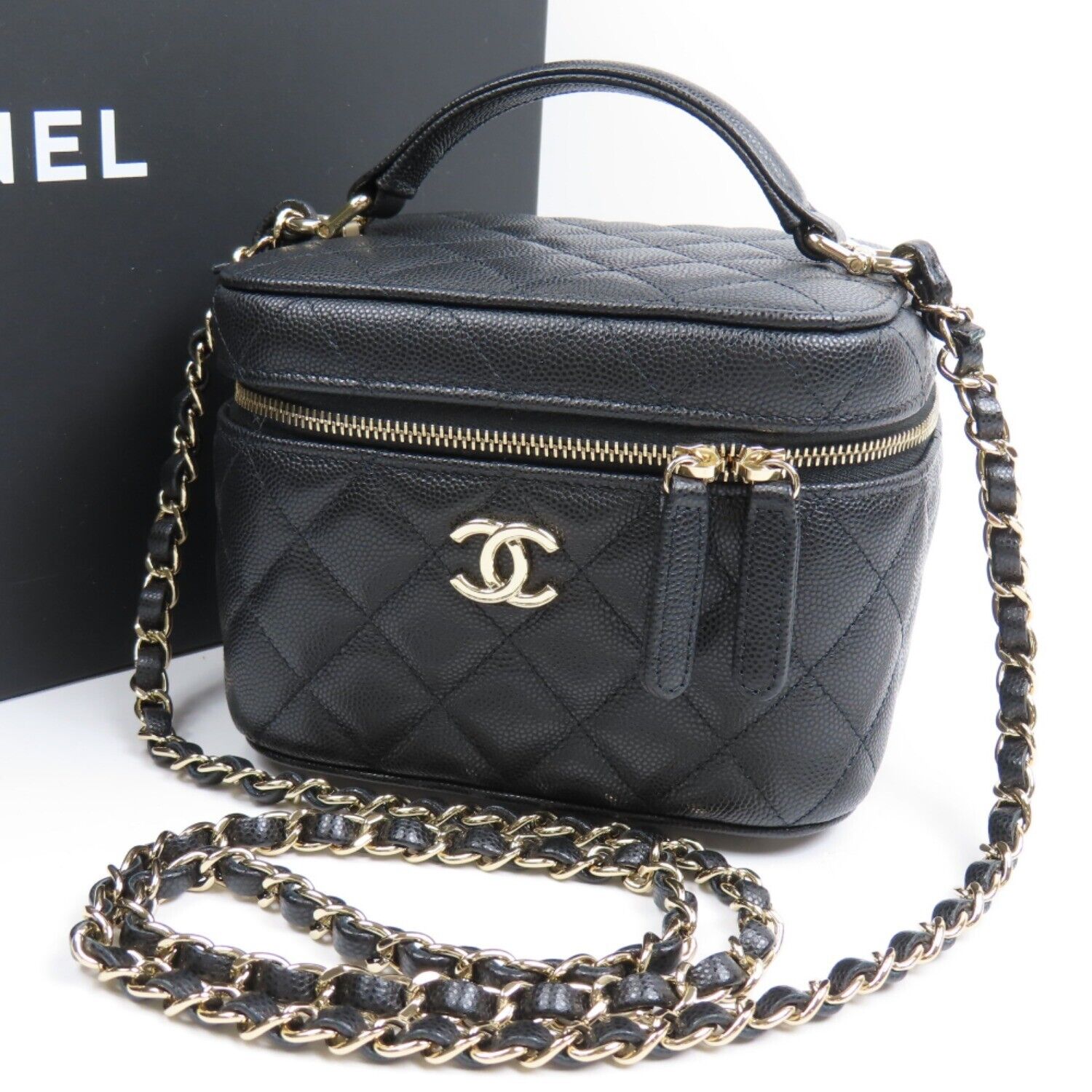 Chanel Vanity Shoulder Bag - Rovelle Bags