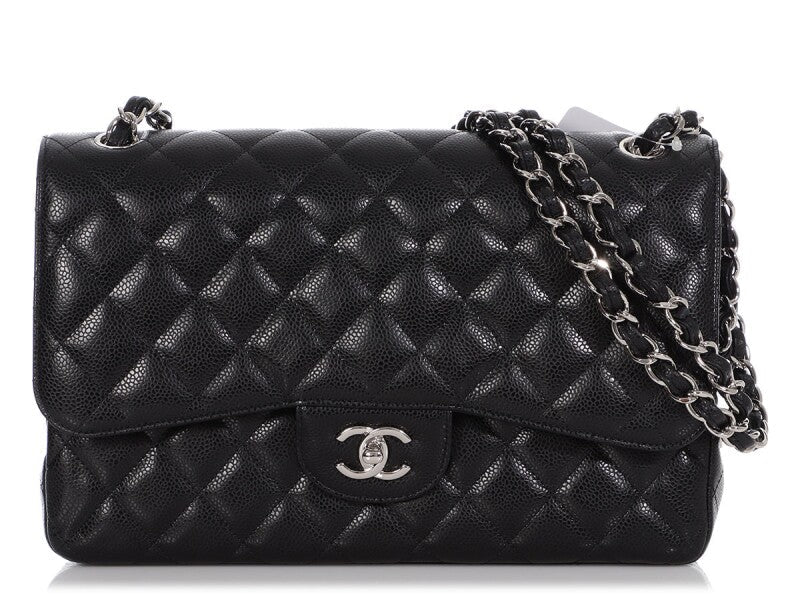 Chanel CLASSIC CAVIAR QUILTED Flap Bag - Rovelle Bags