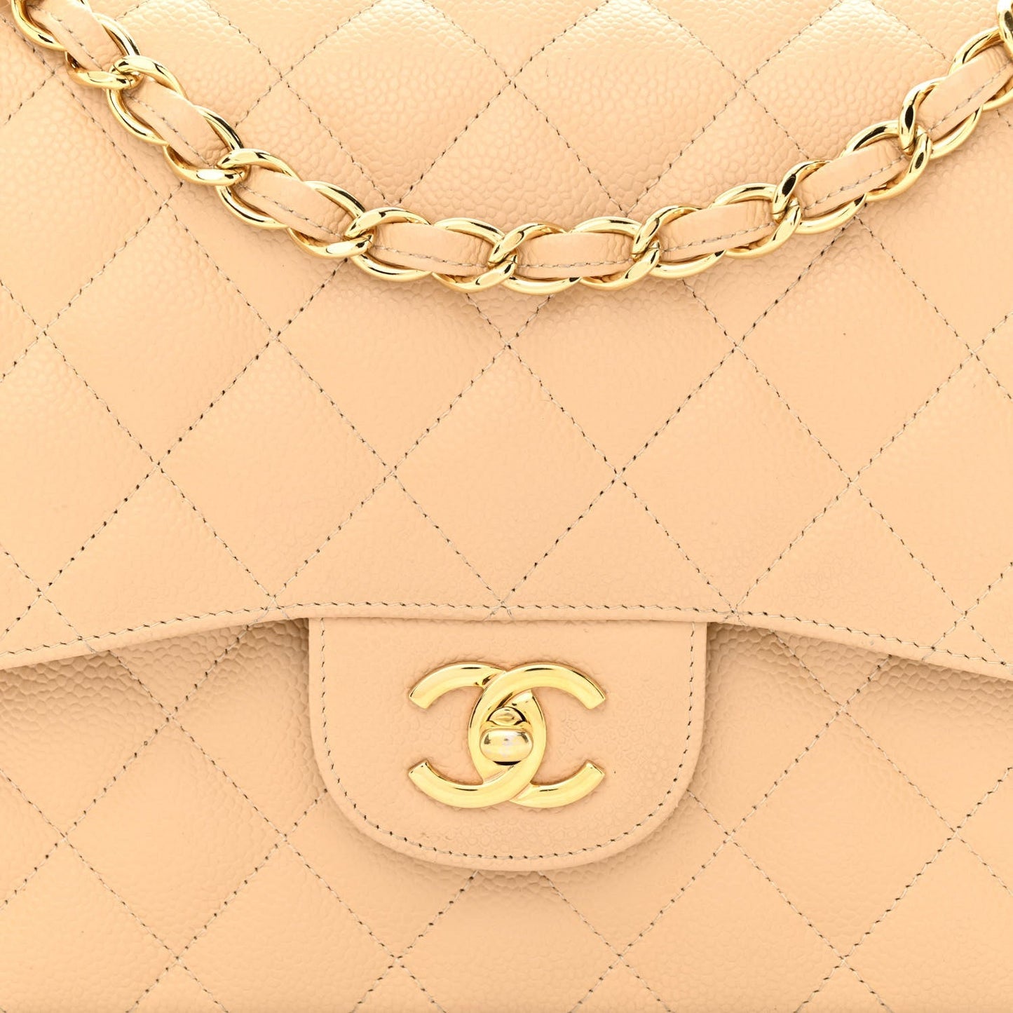 Chanel CAVIAR QUILTED JUMBO Shoulder Bag - Rovelle Bags
