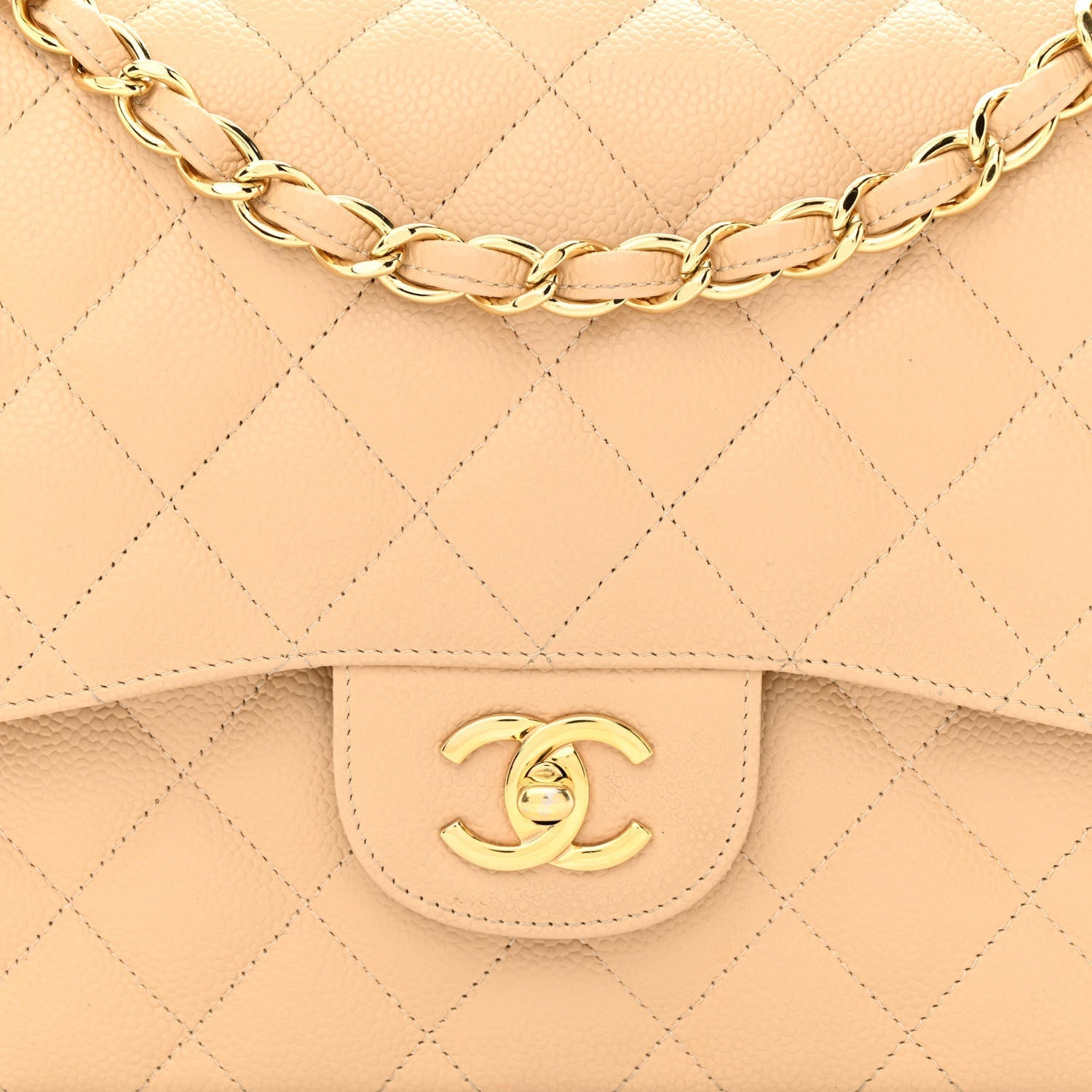 Chanel CAVIAR QUILTED JUMBO Shoulder Bag - Rovelle Bags