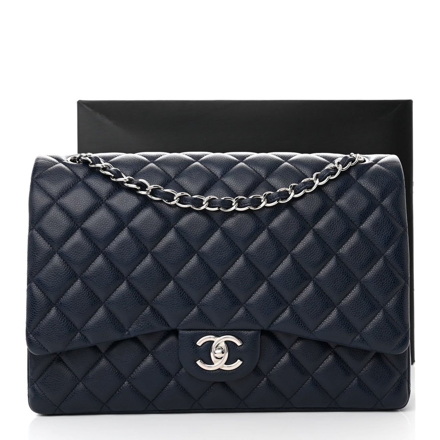 Chanel CAVIAR QUILTED MAXI Flap Bag - Rovelle Bags