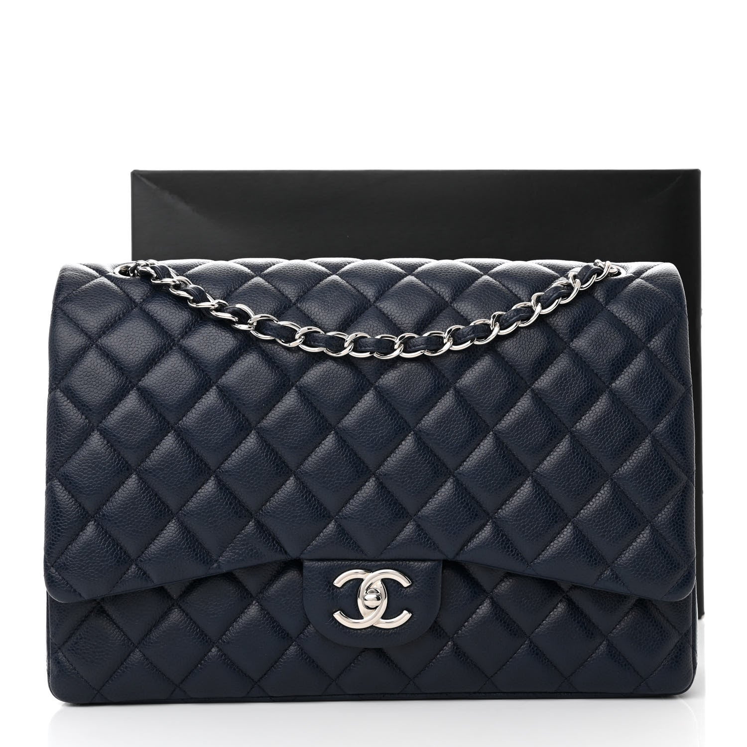 Chanel CAVIAR QUILTED MAXI Flap Bag - Rovelle Bags