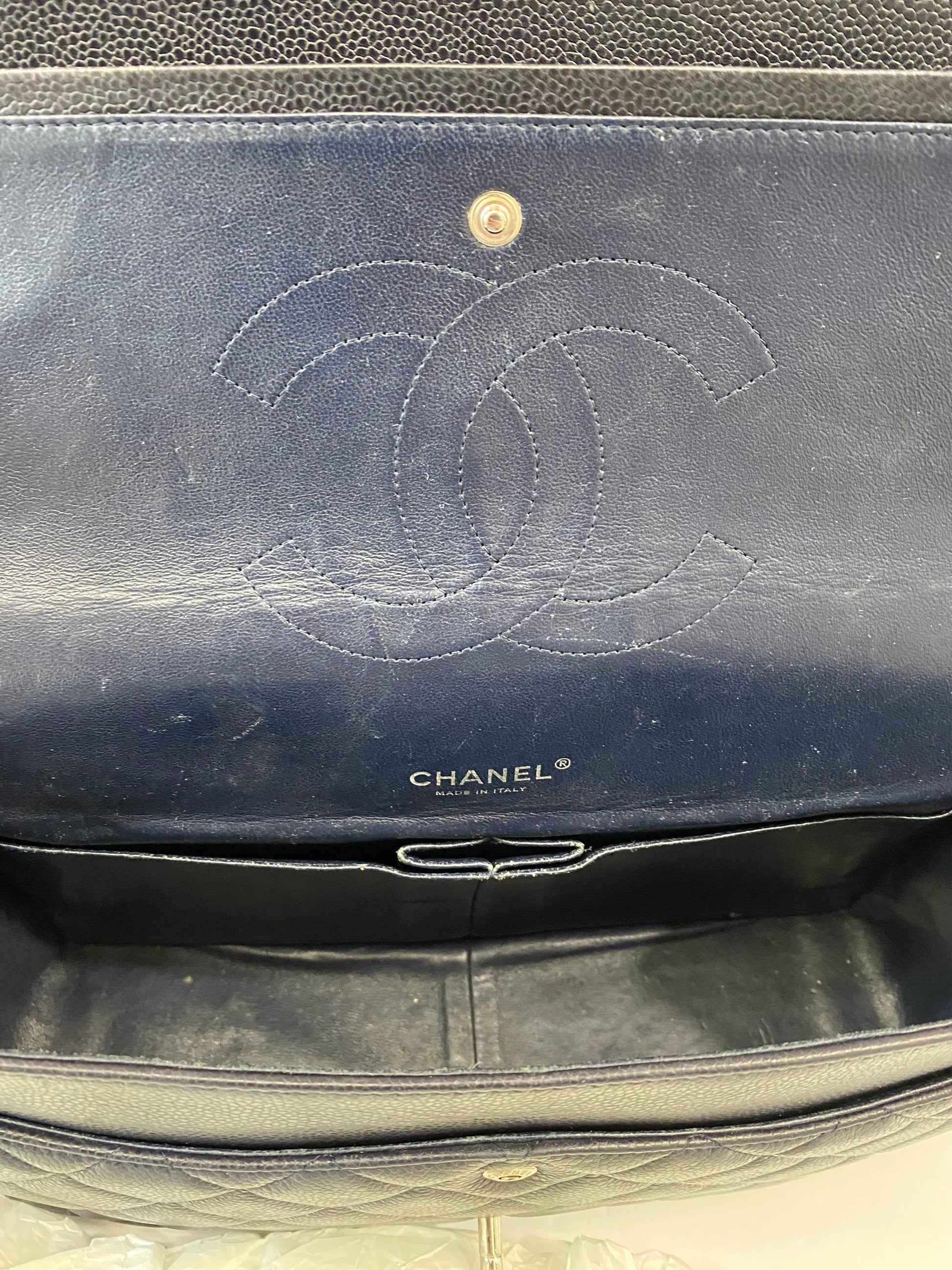 Chanel CAVIAR QUILTED MAXI Flap Bag - Rovelle Bags