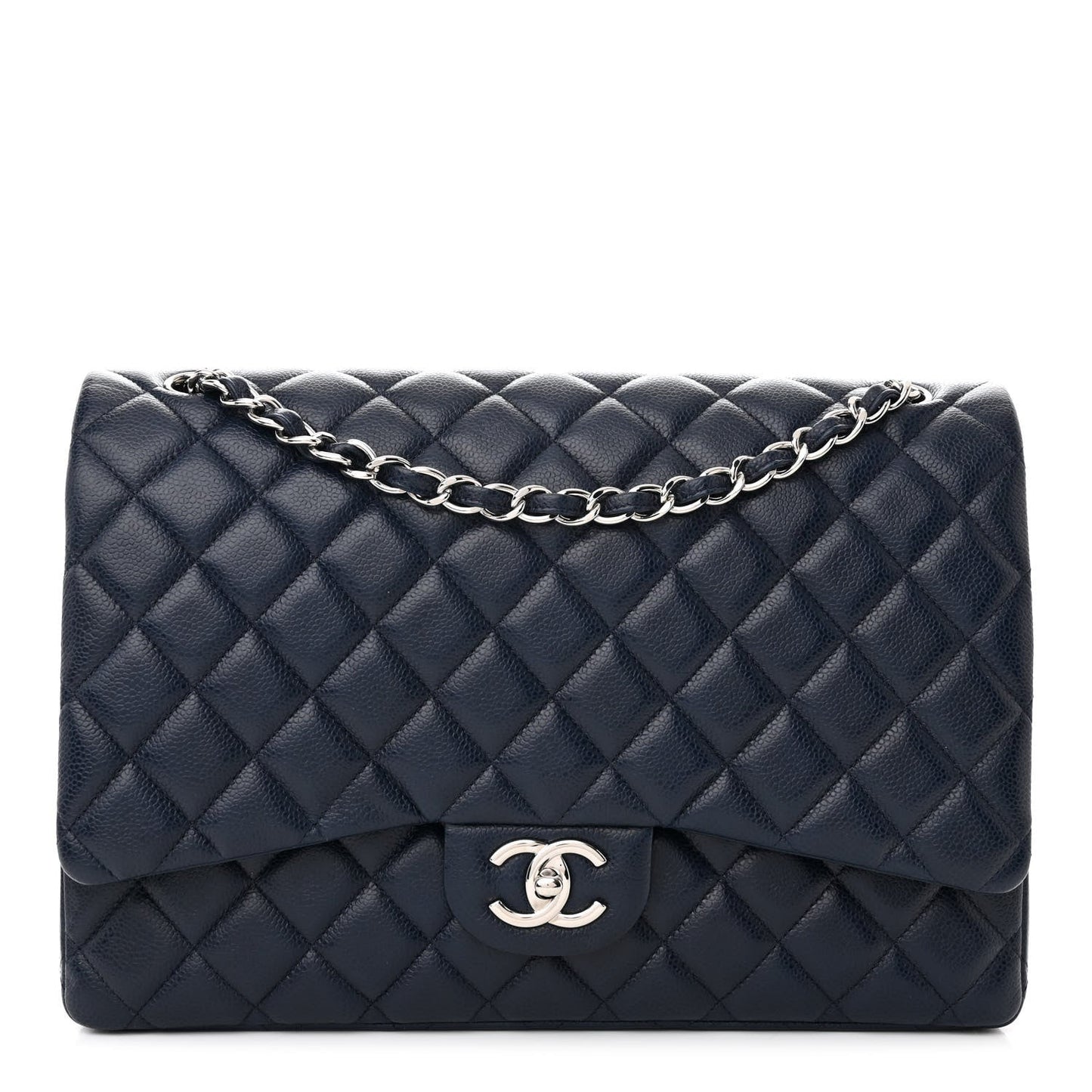 Chanel CAVIAR QUILTED MAXI Flap Bag - Rovelle Bags