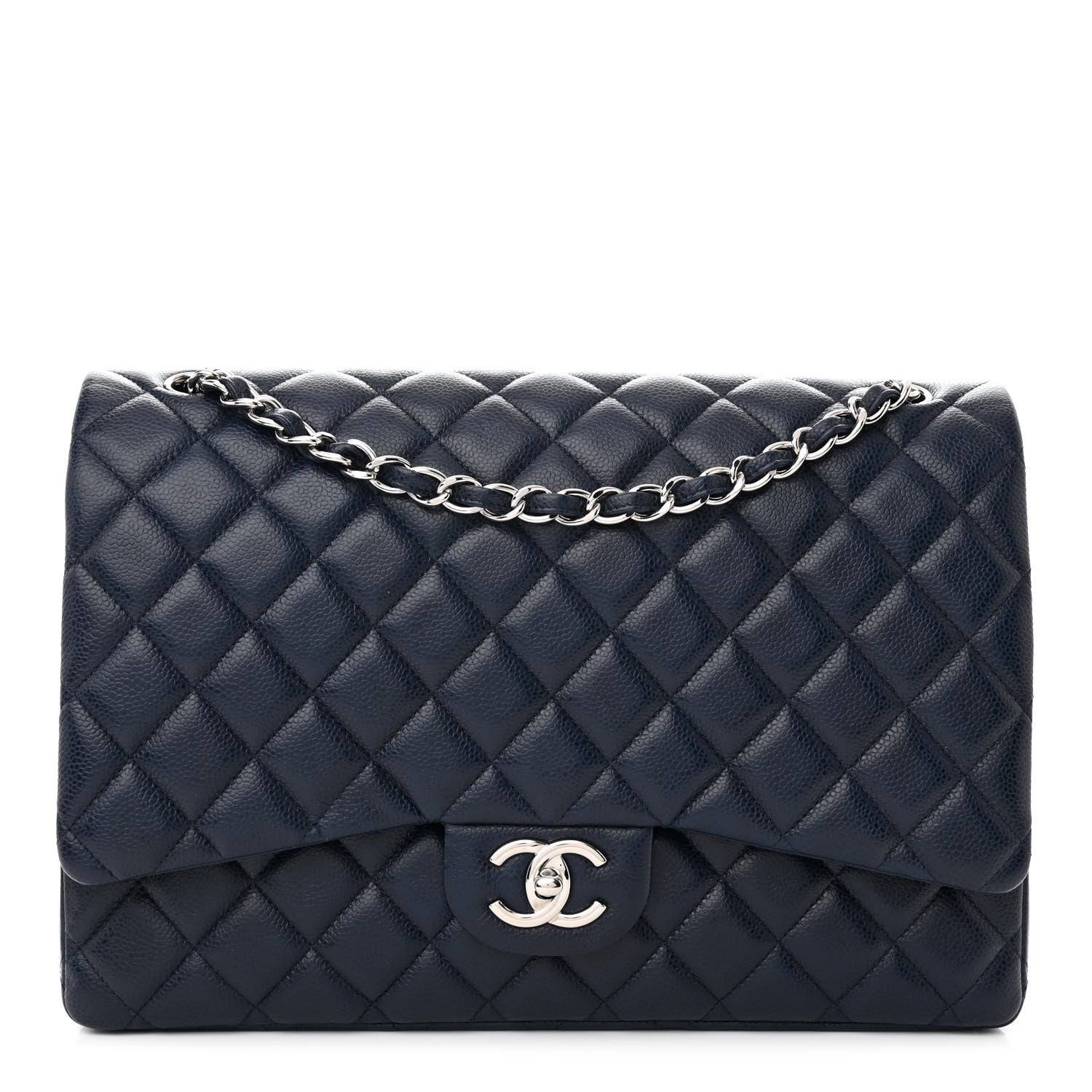 Chanel CAVIAR QUILTED MAXI Flap Bag - Rovelle Bags