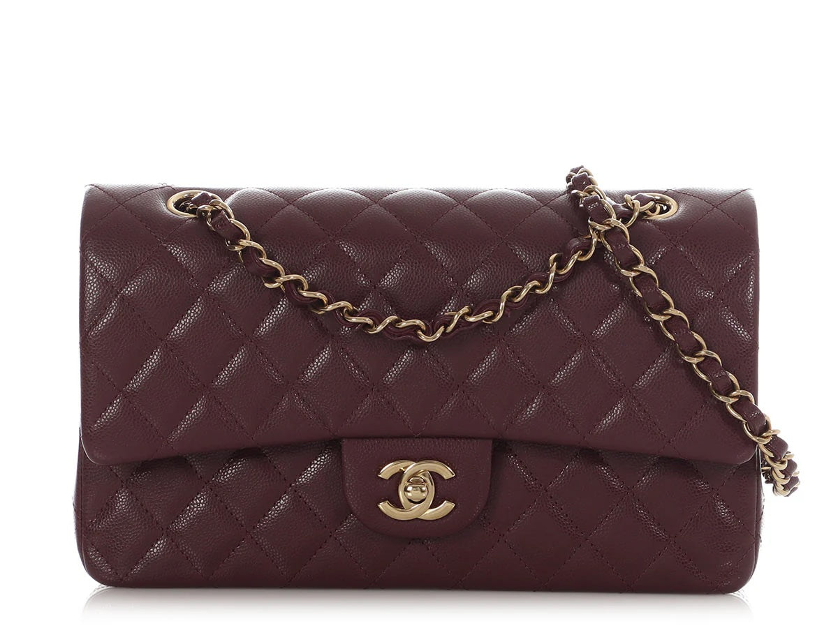 Chanel CAVIAR QUILTED DOUBLE Flap Bag - Rovelle Bags