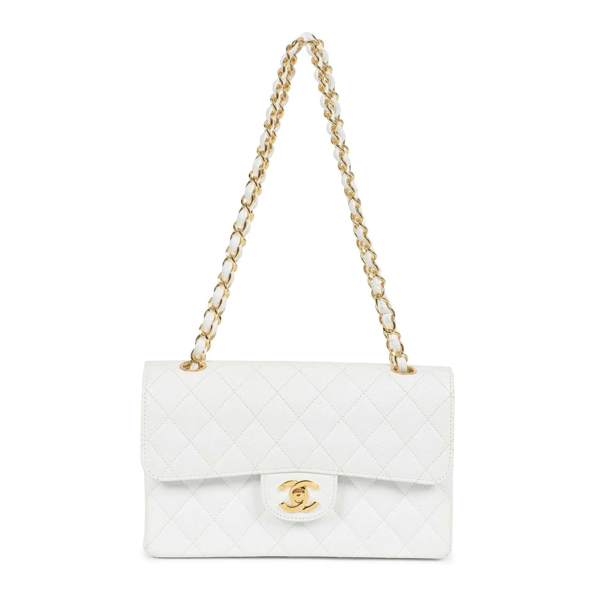 Chanel CAVIAR QUILTED CLASSIC Flap Bag - Rovelle Bags