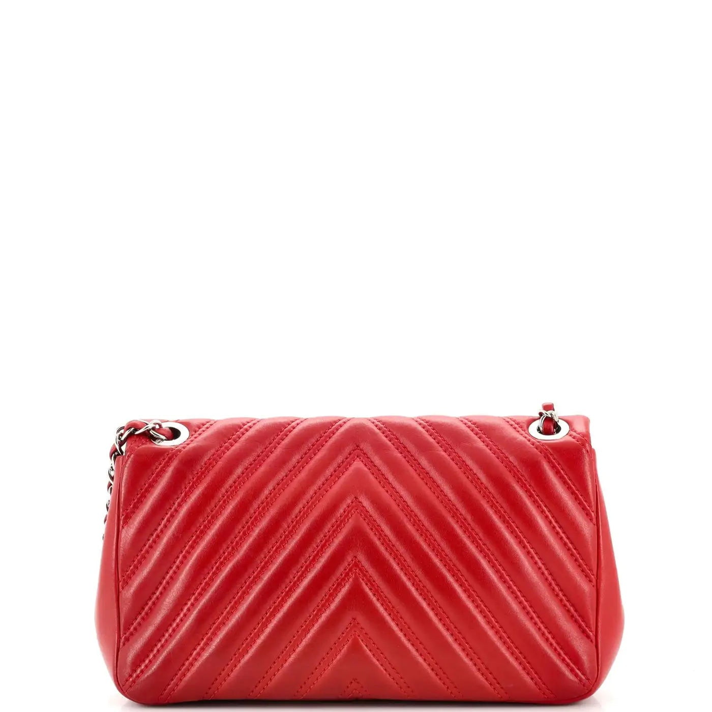 Chanel DOUBLE STITCH CHEVRON Flap Bag - Rovelle Bags