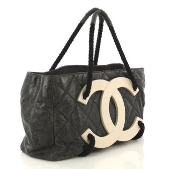 Chanel COATET CANVAS CC Tote Bag - Rovelle Bags