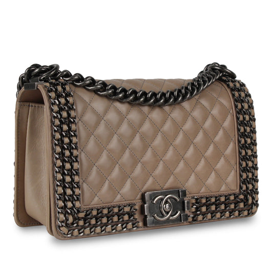 Chanel Boy Bag Shoulder Bag - Rovelle Bags