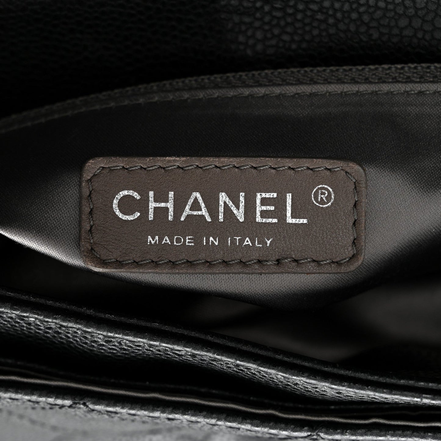 Chanel GLAZED CAVIAR COCO Flap Bag - Rovelle Bags
