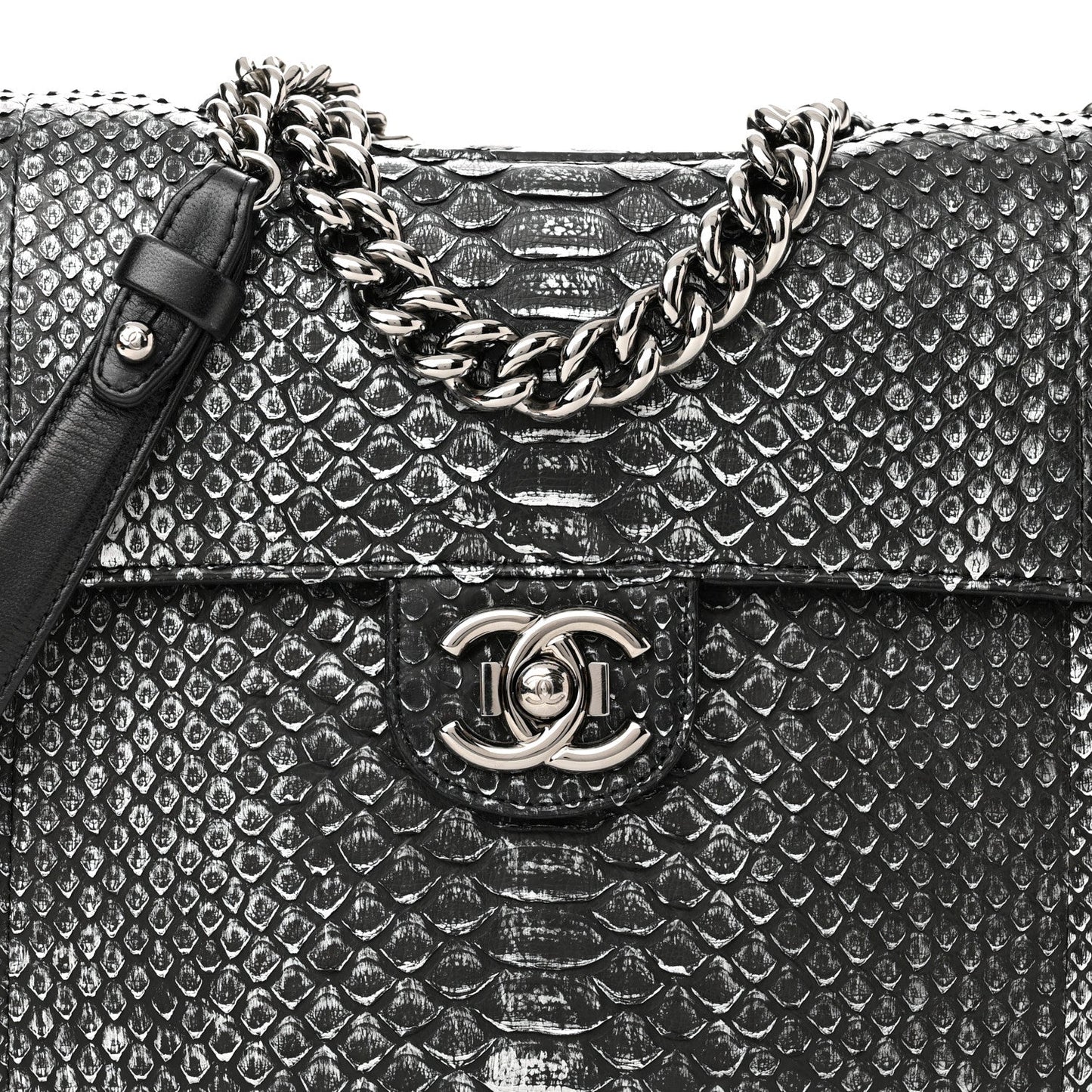 Chanel CC PYTHON PERFECT Shoulder Bag - Rovelle Bags