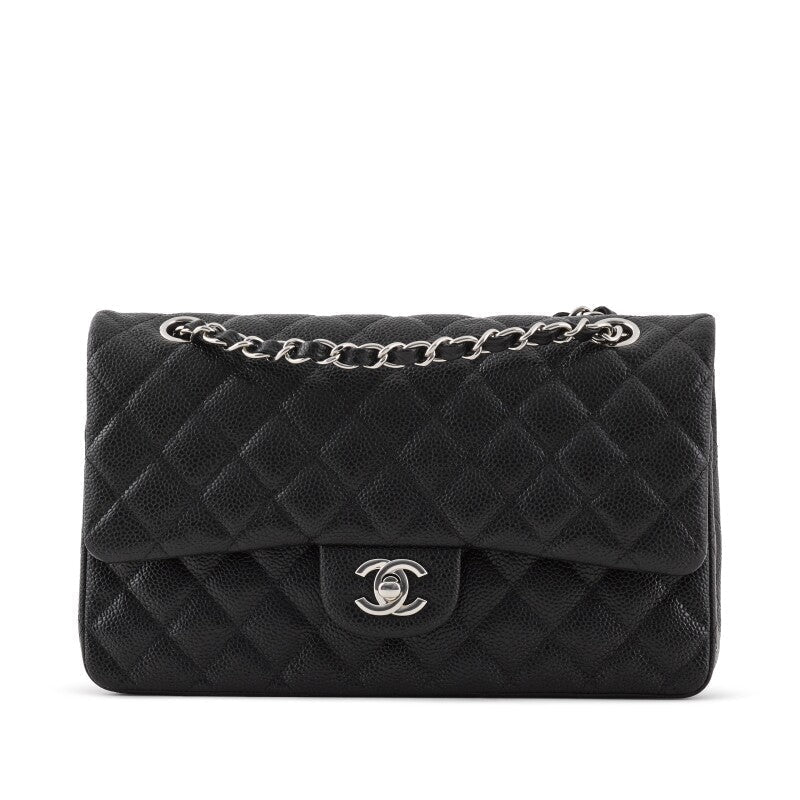Chanel CLASSIC QUILTED CAVIAR Flap Bag - Rovelle Bags