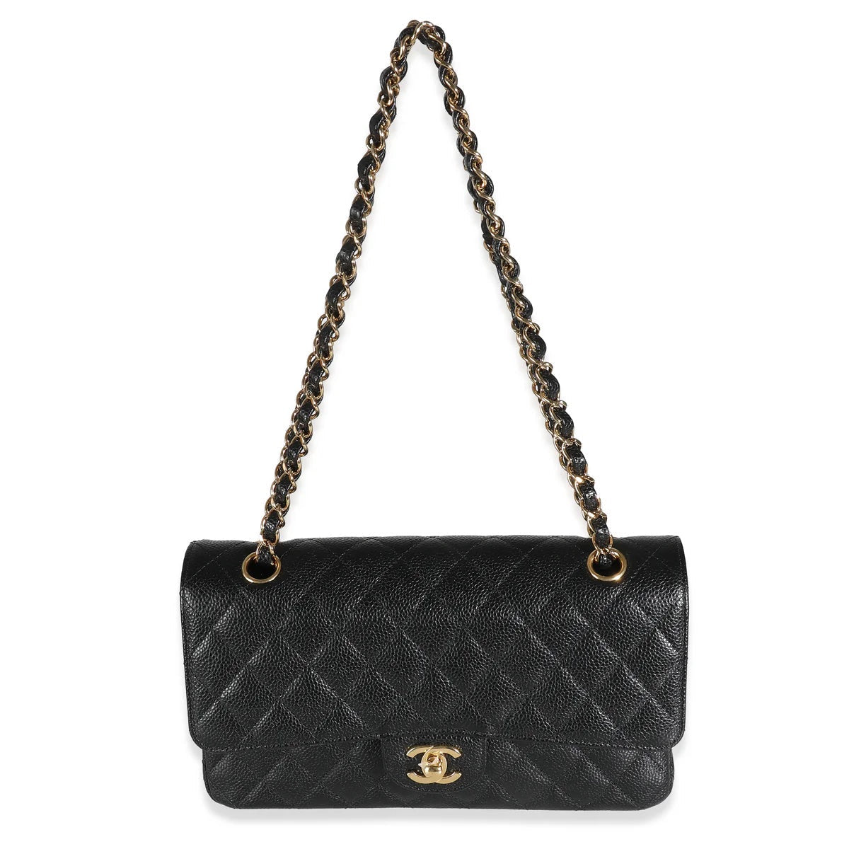 Chanel CAVIAR QUILTED CLASSIC Flap Bag - Rovelle Bags
