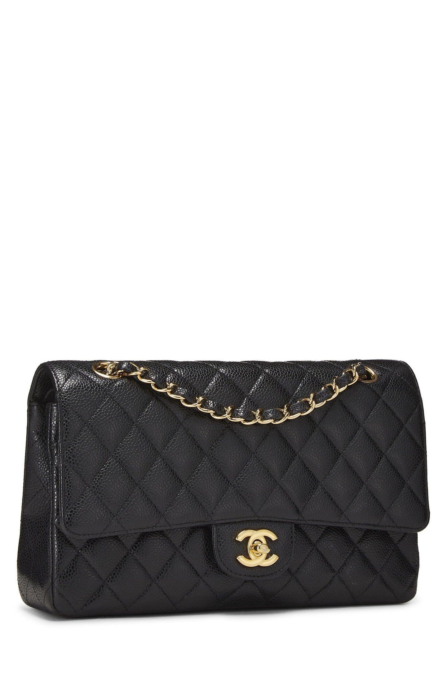 Chanel CAVIAR QUILTED CLASSIC Flap Bag - Rovelle Bags