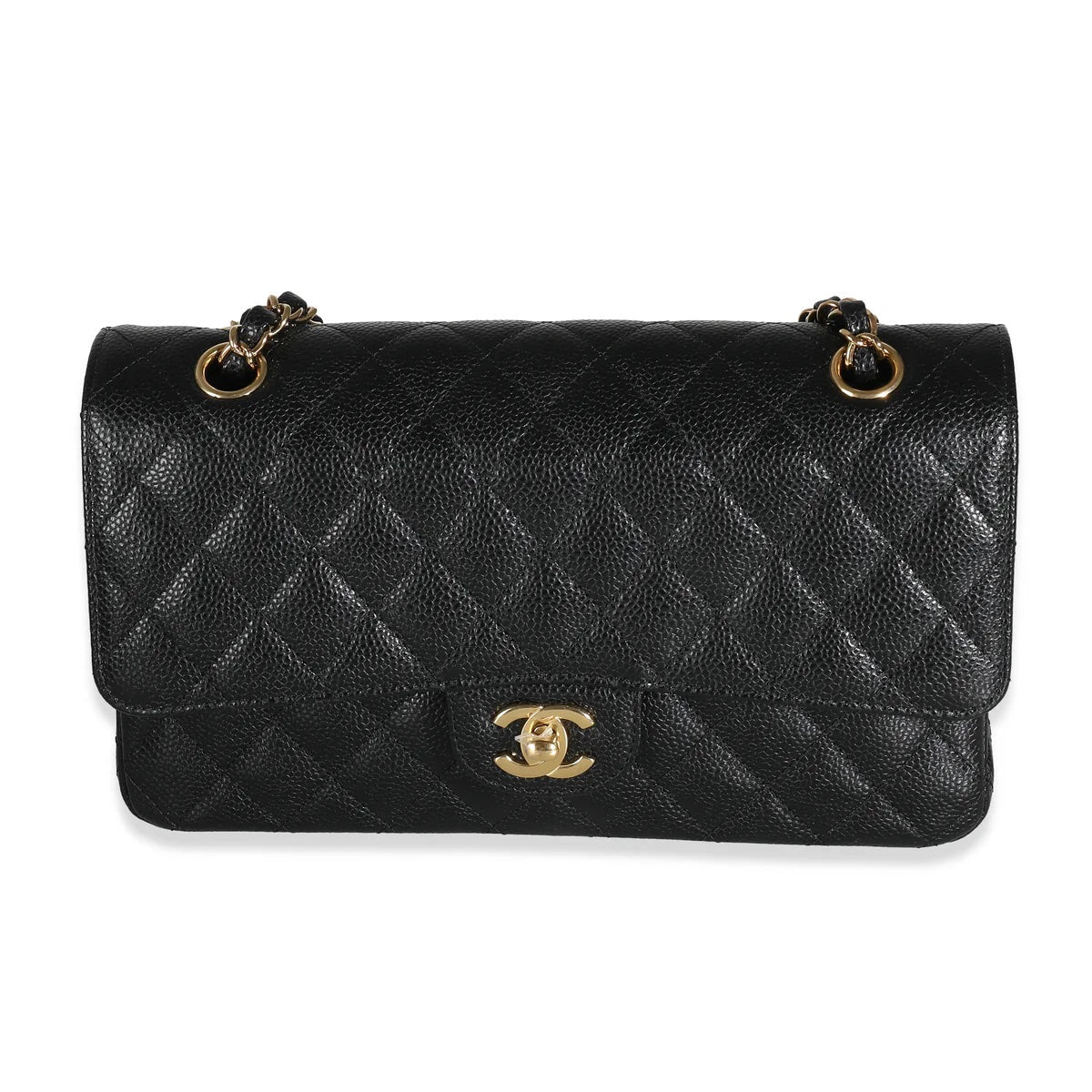 Chanel CAVIAR QUILTED CLASSIC Flap Bag - Rovelle Bags